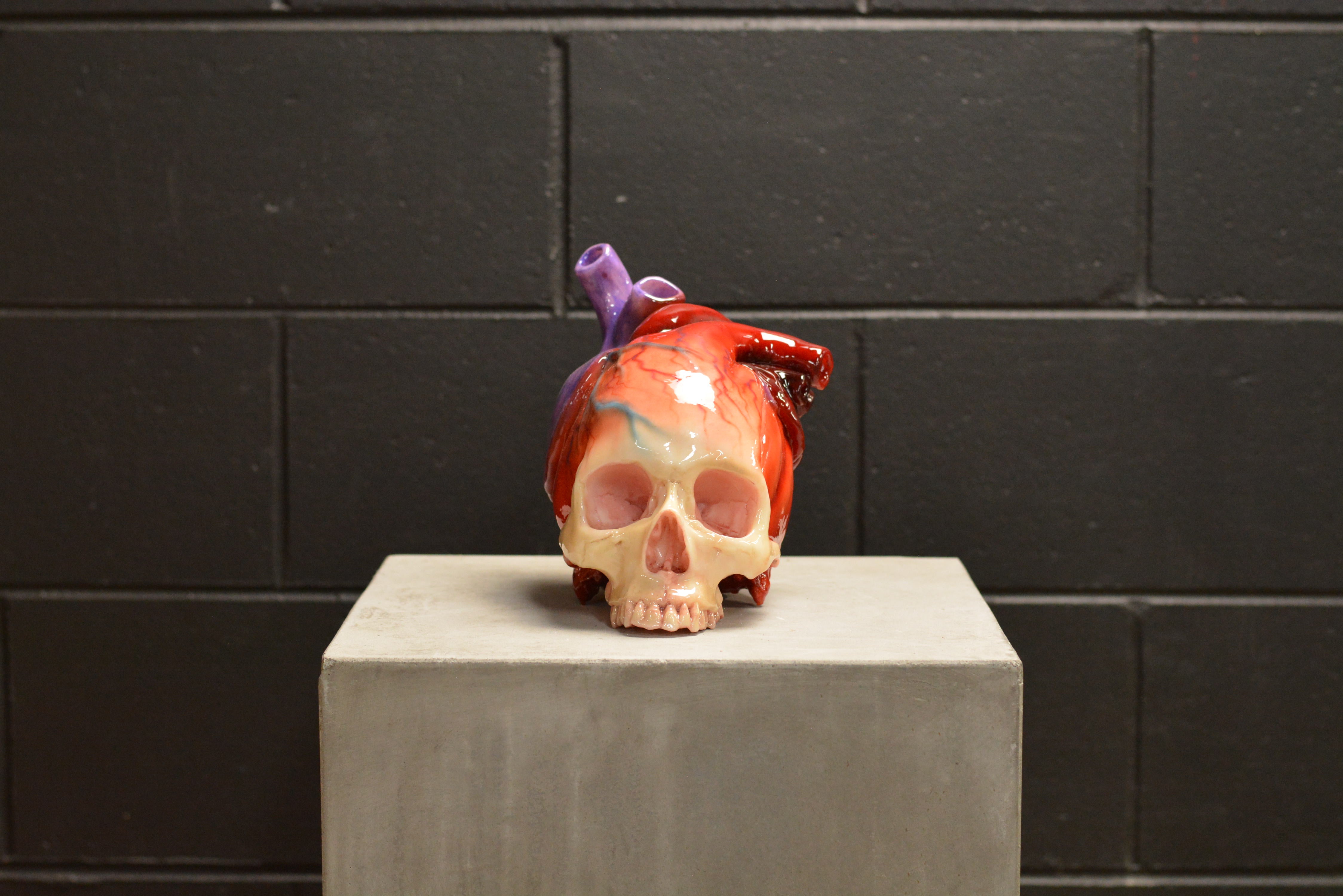 The Tell-Tale Heart Skull (EXPERIMENTAL PAINT) [3]