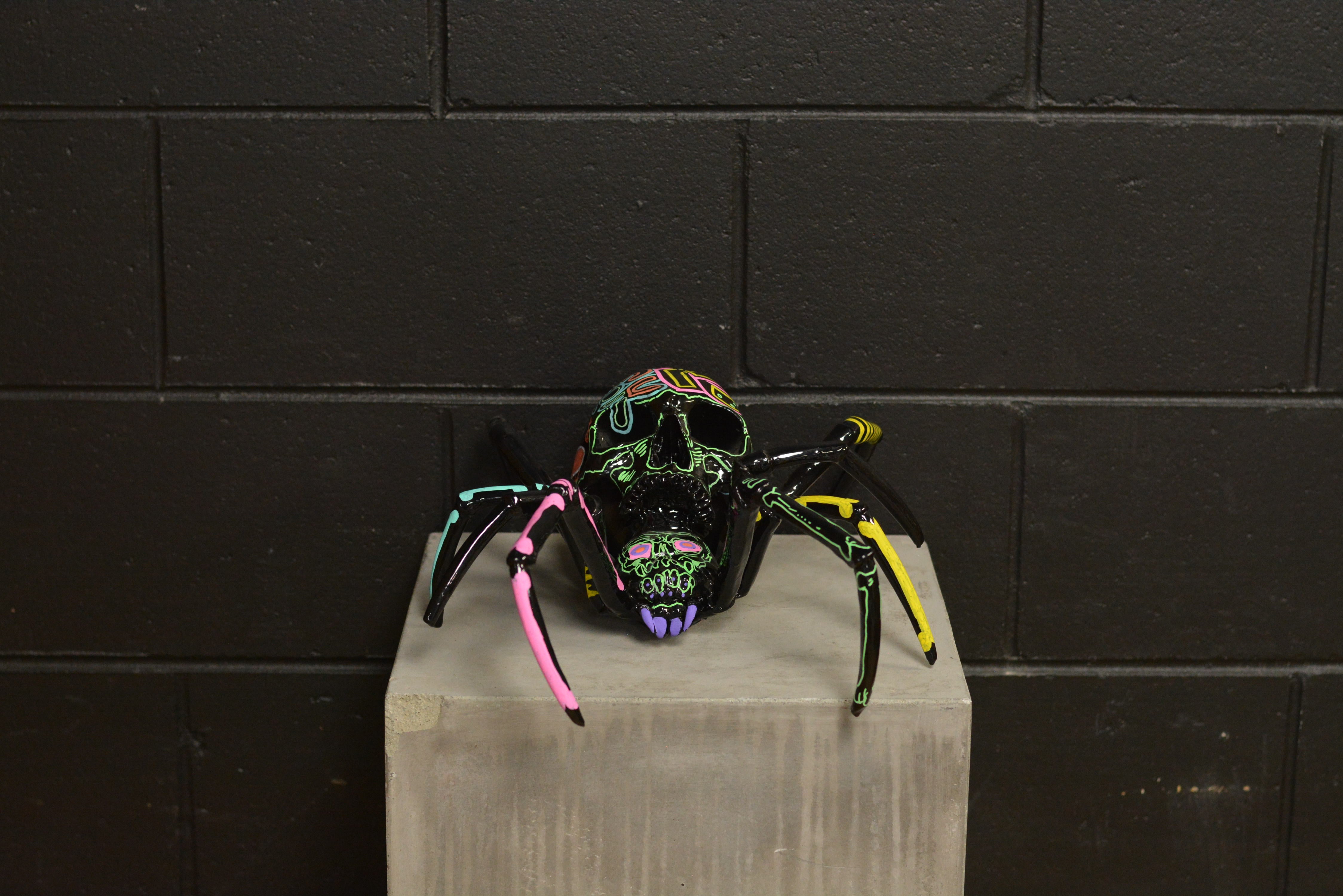 Spider Skull - Neon [EXPERIMENTAL PAINT]