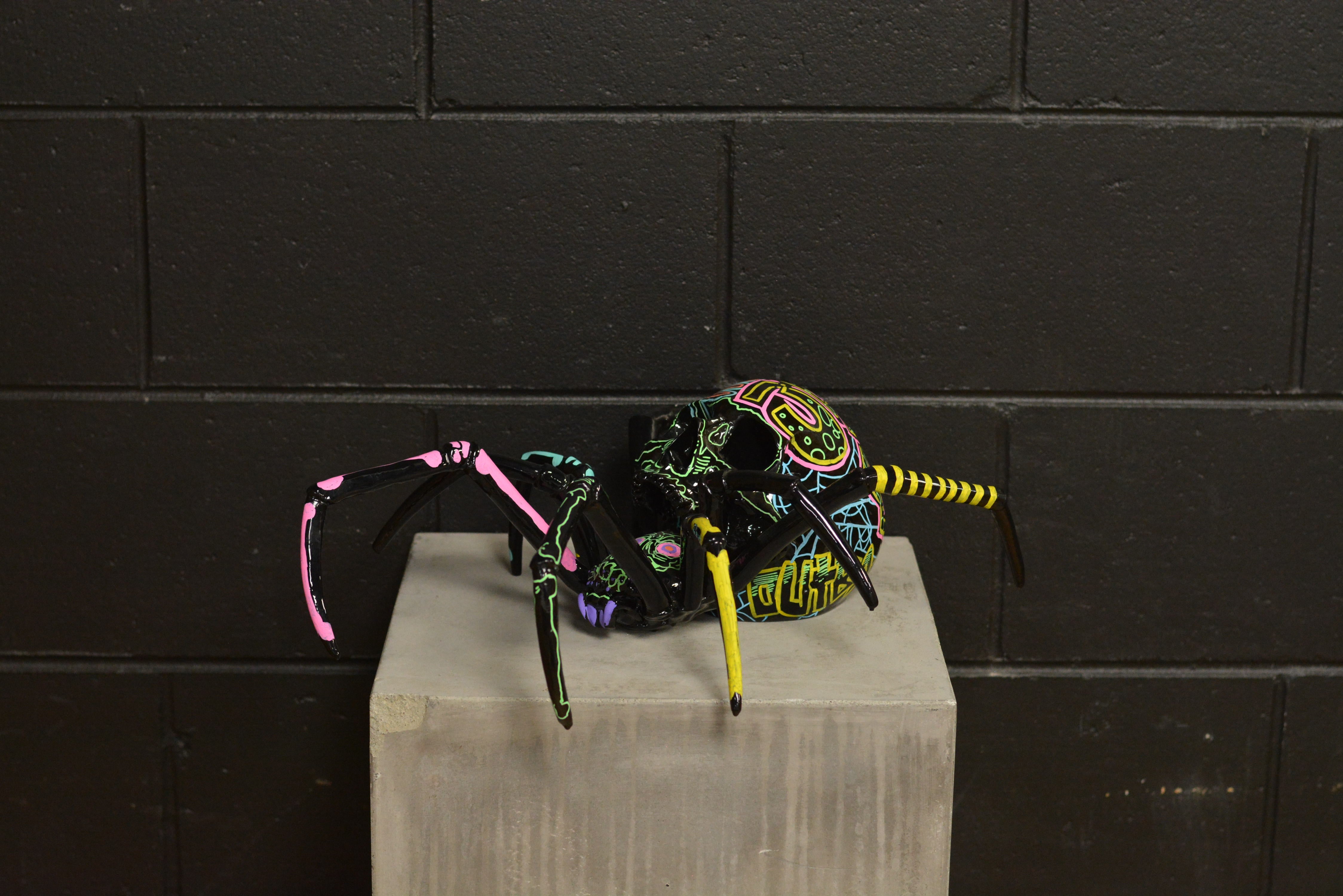 Spider Skull - Neon [EXPERIMENTAL PAINT]
