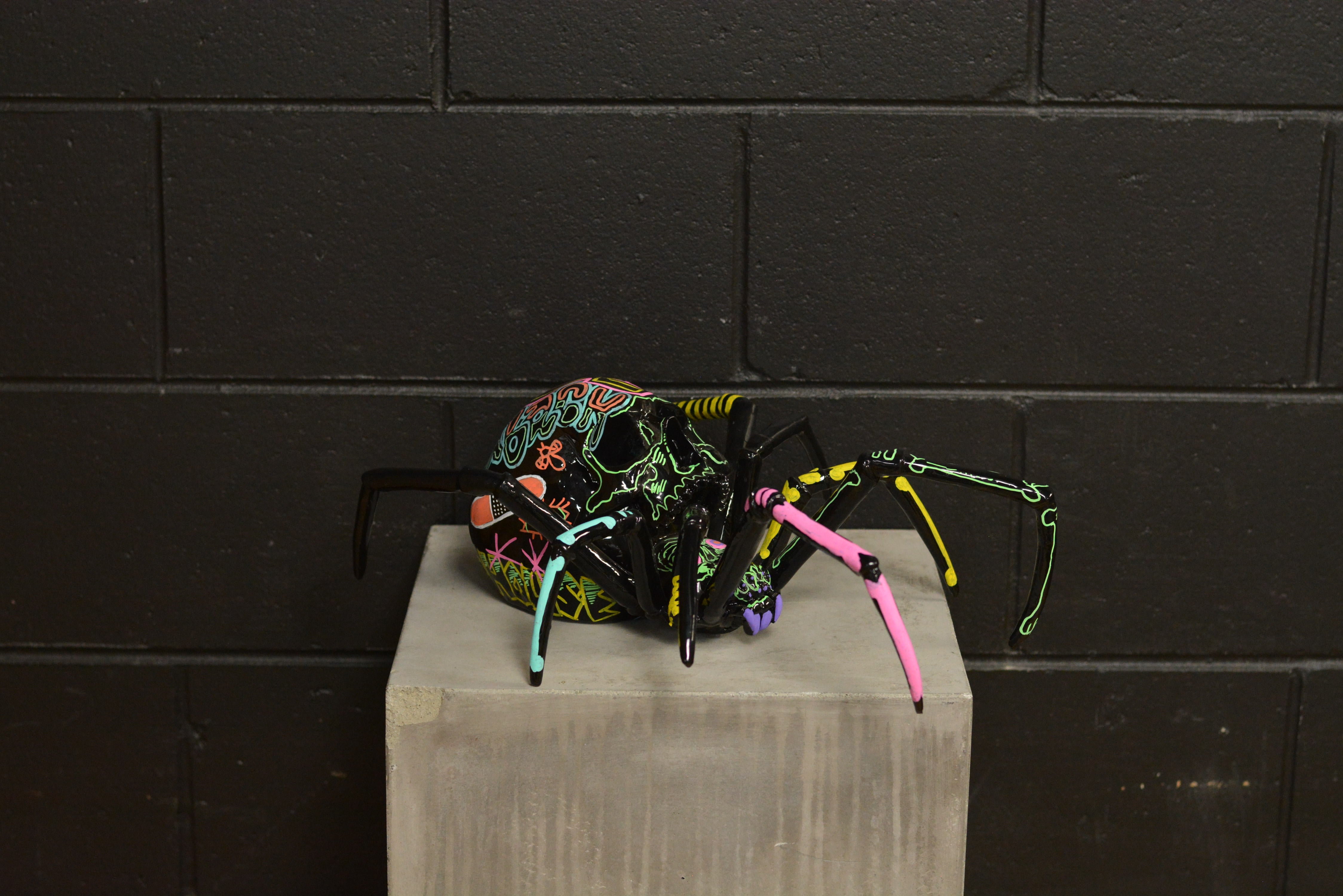 Spider Skull - Neon [EXPERIMENTAL PAINT]