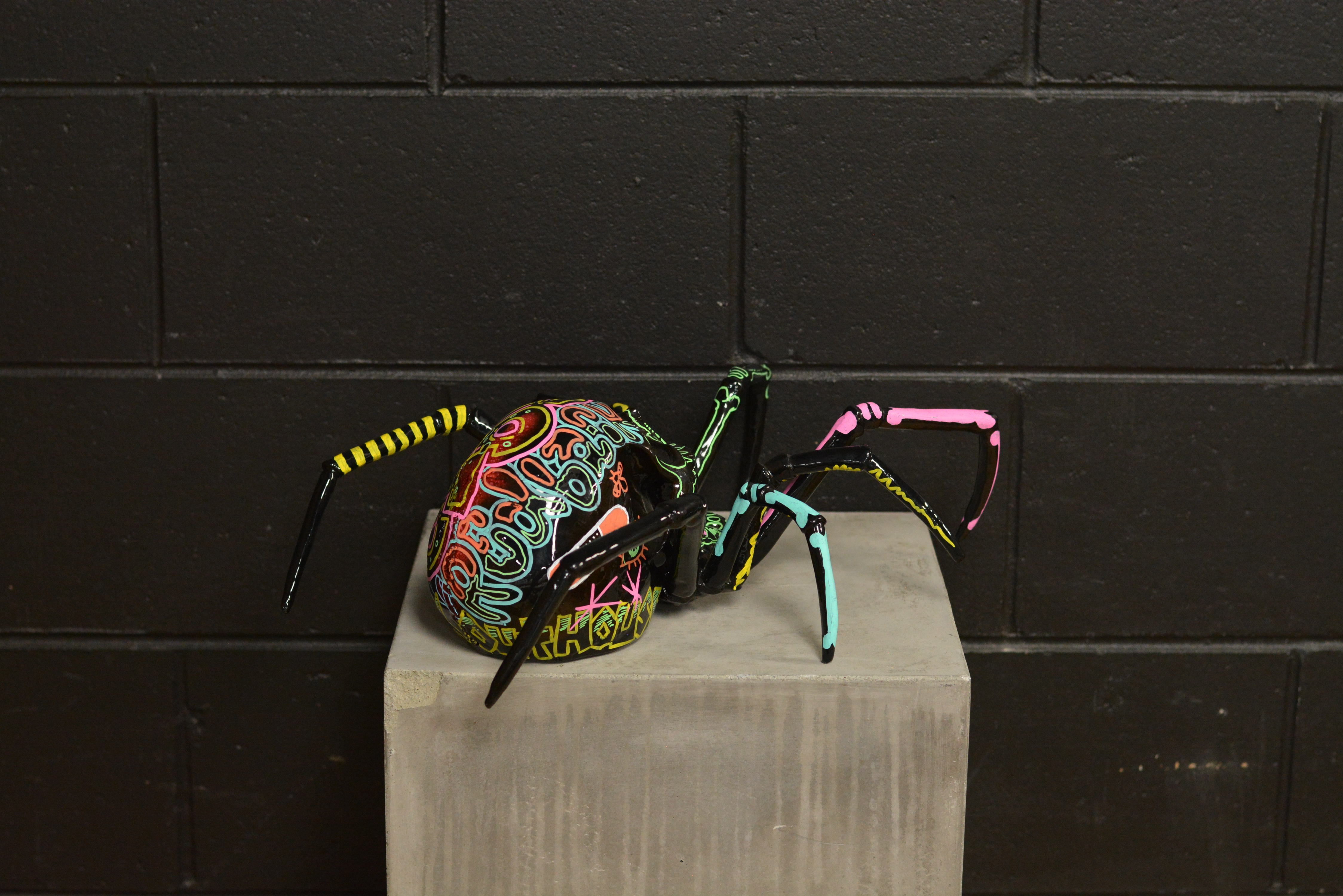 Spider Skull - Neon [EXPERIMENTAL PAINT]