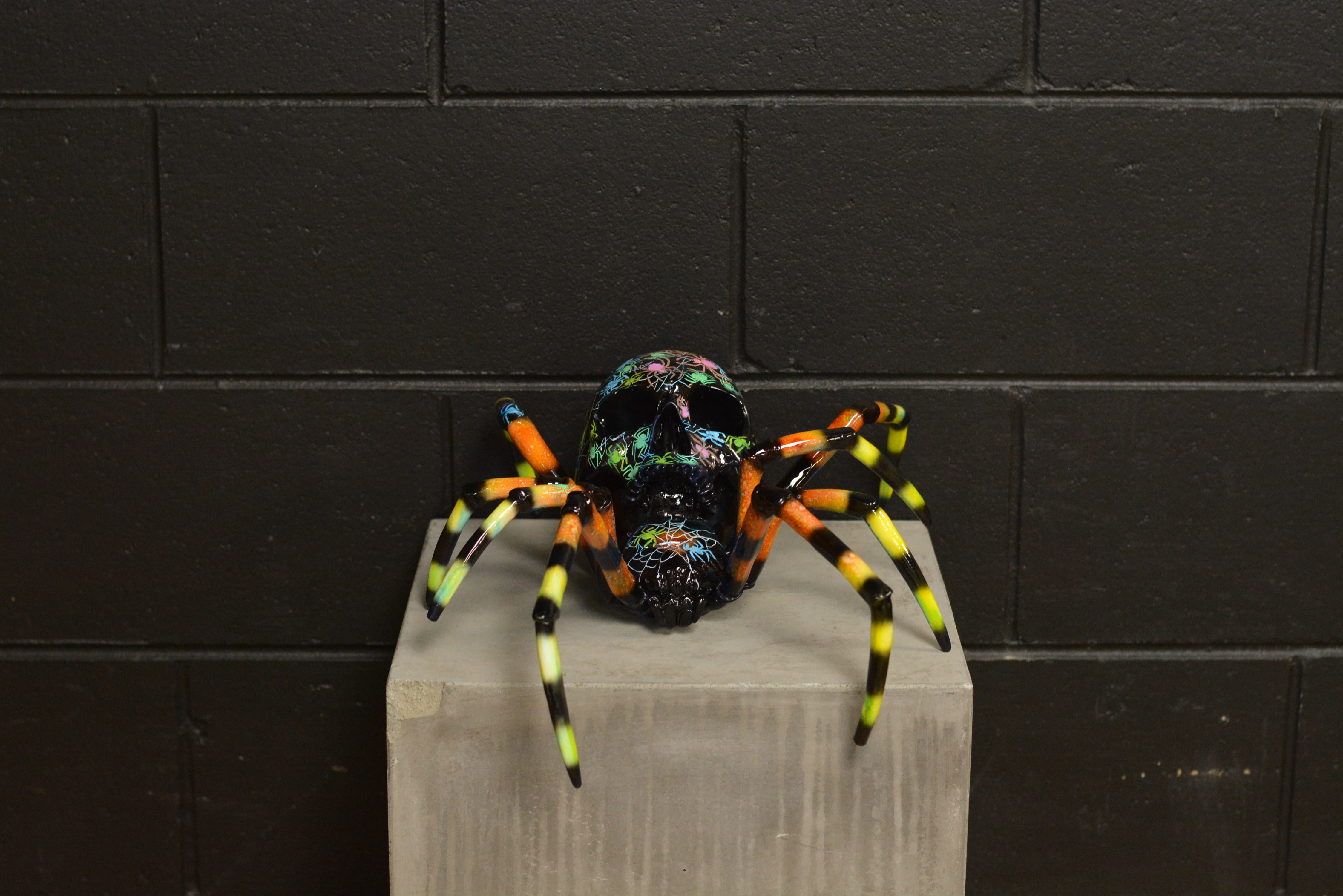 Garden Spider Skull - Queen [EXPERIMENTAL PAINT]