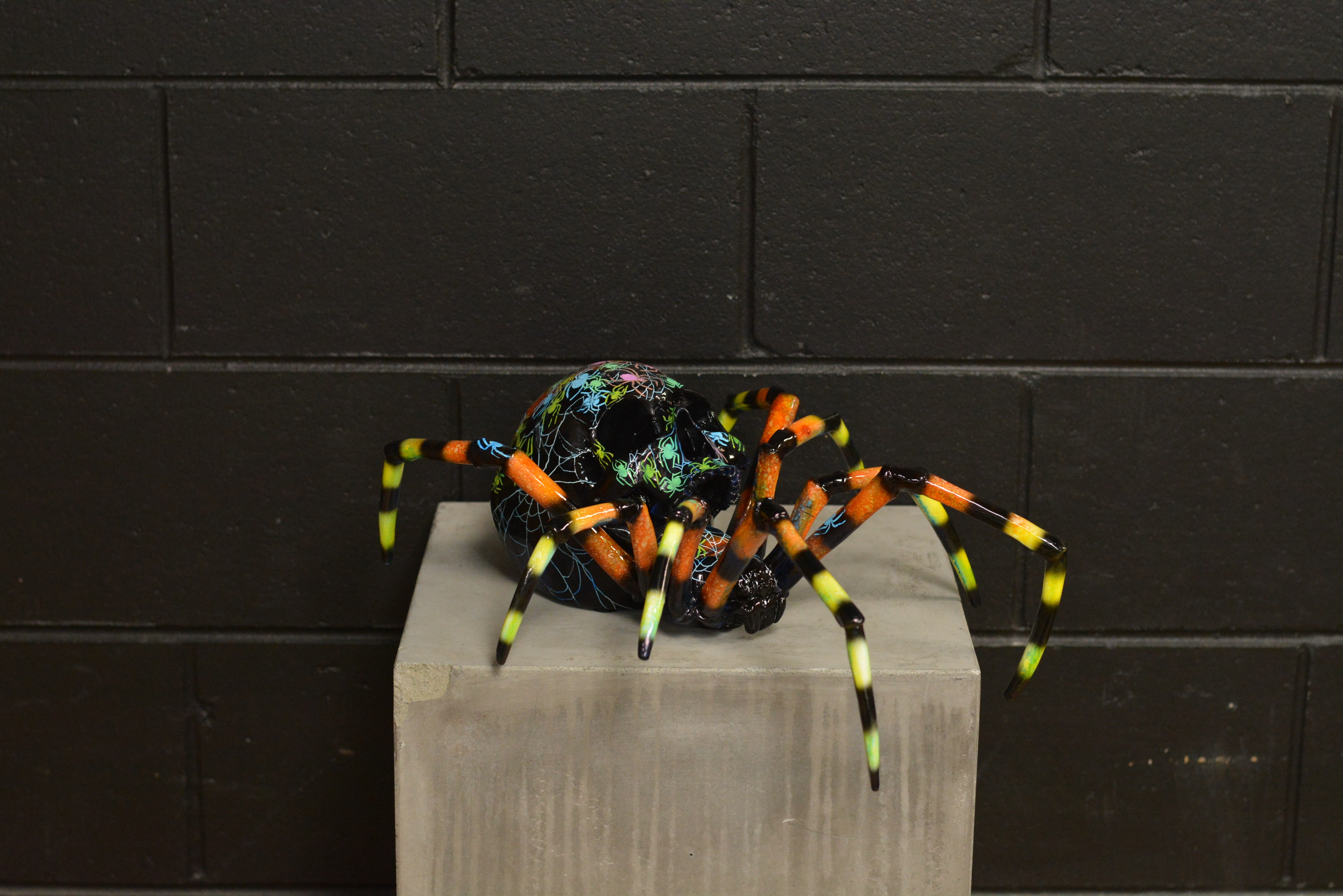 Garden Spider Skull - Queen [EXPERIMENTAL PAINT]