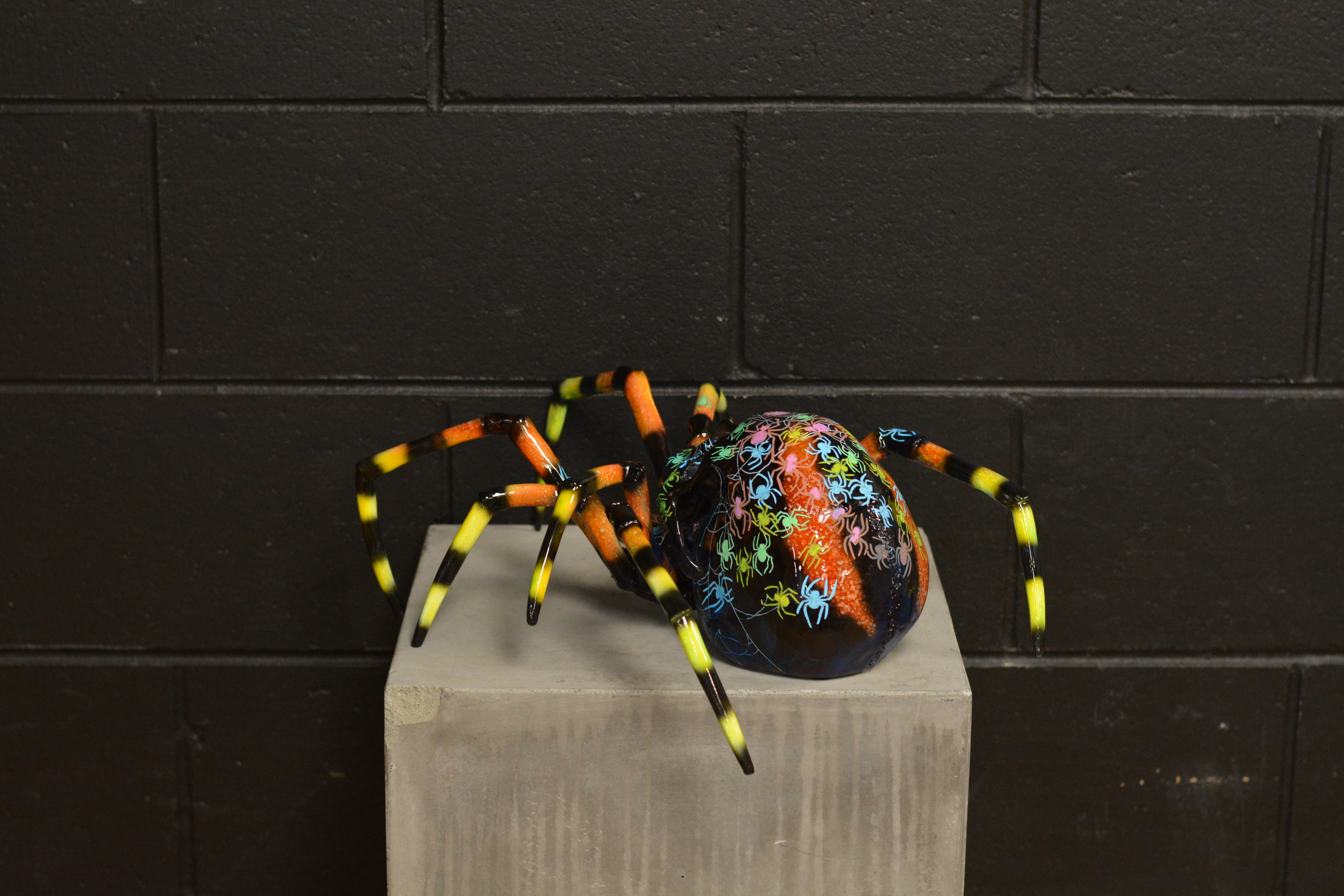 Garden Spider Skull - Queen [EXPERIMENTAL PAINT]