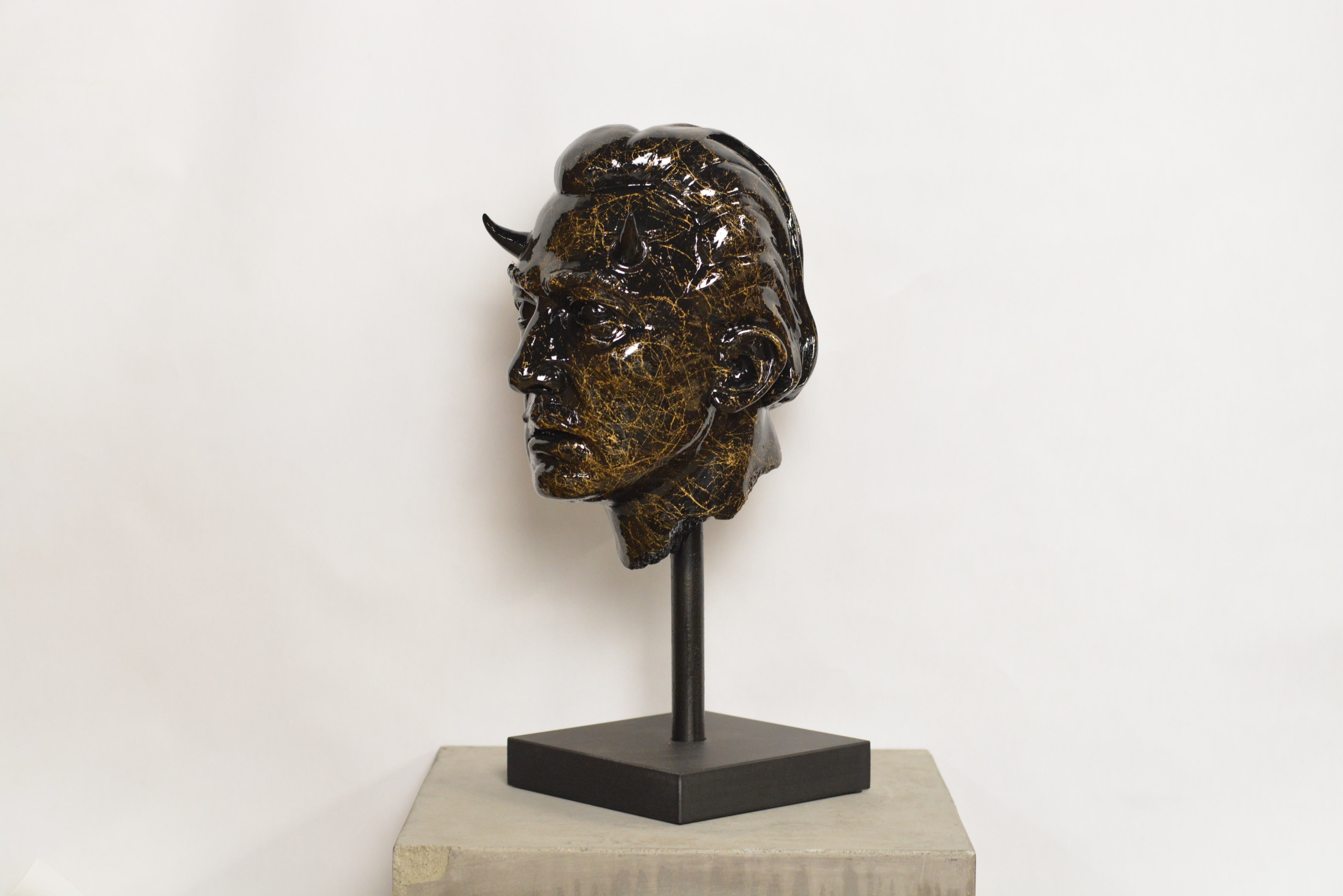 Salvador Dali - Black & Gold [EXPERIMENTAL PAINT]