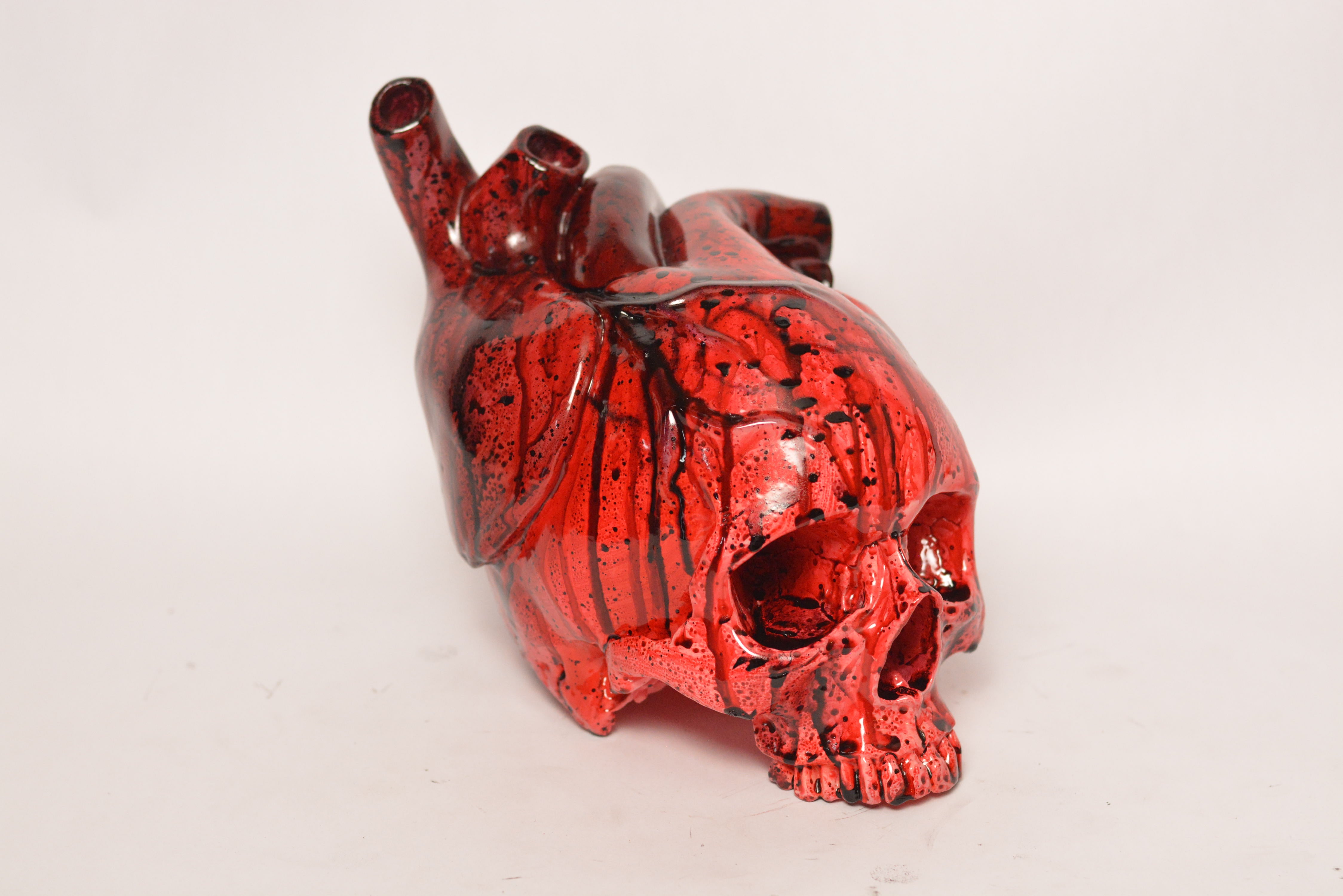 The Tell-Tale Heart Skull - Bleed Out (EXPERIMENTAL PAINT) (1)