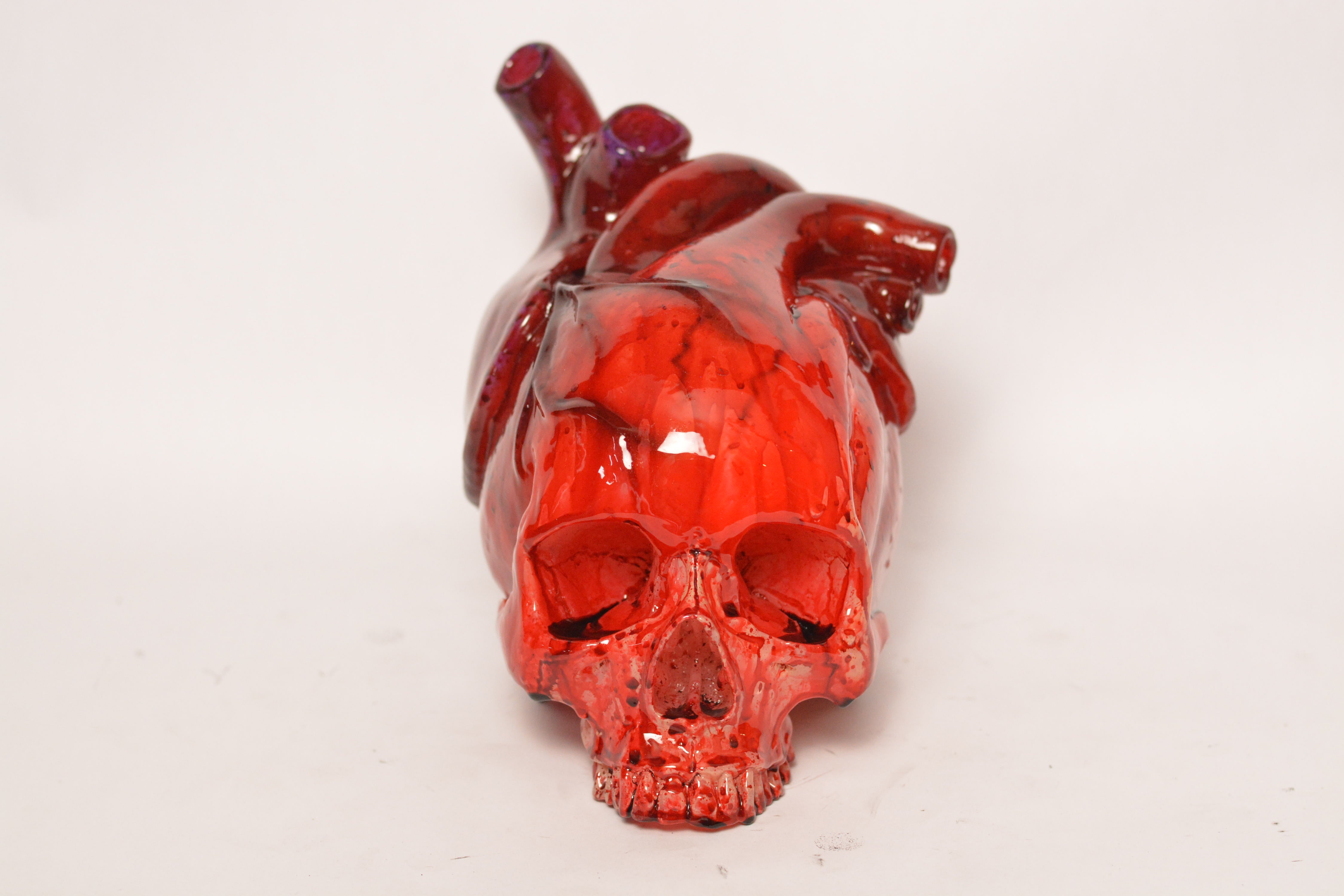 The Tell-Tale Heart Skull - Bleed Out (EXPERIMENTAL PAINT) (2)