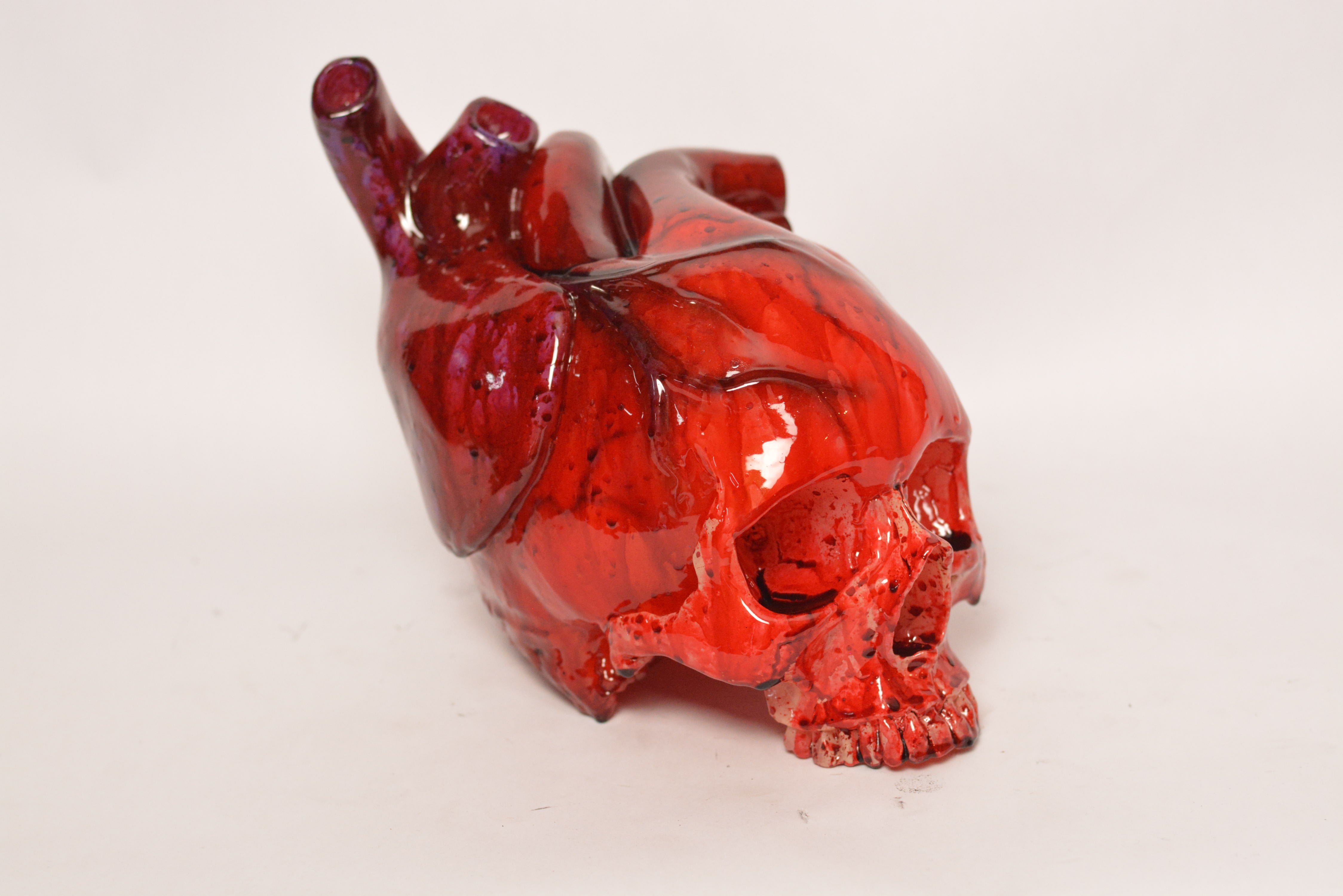 The Tell-Tale Heart Skull - Bleed Out (EXPERIMENTAL PAINT) (2)