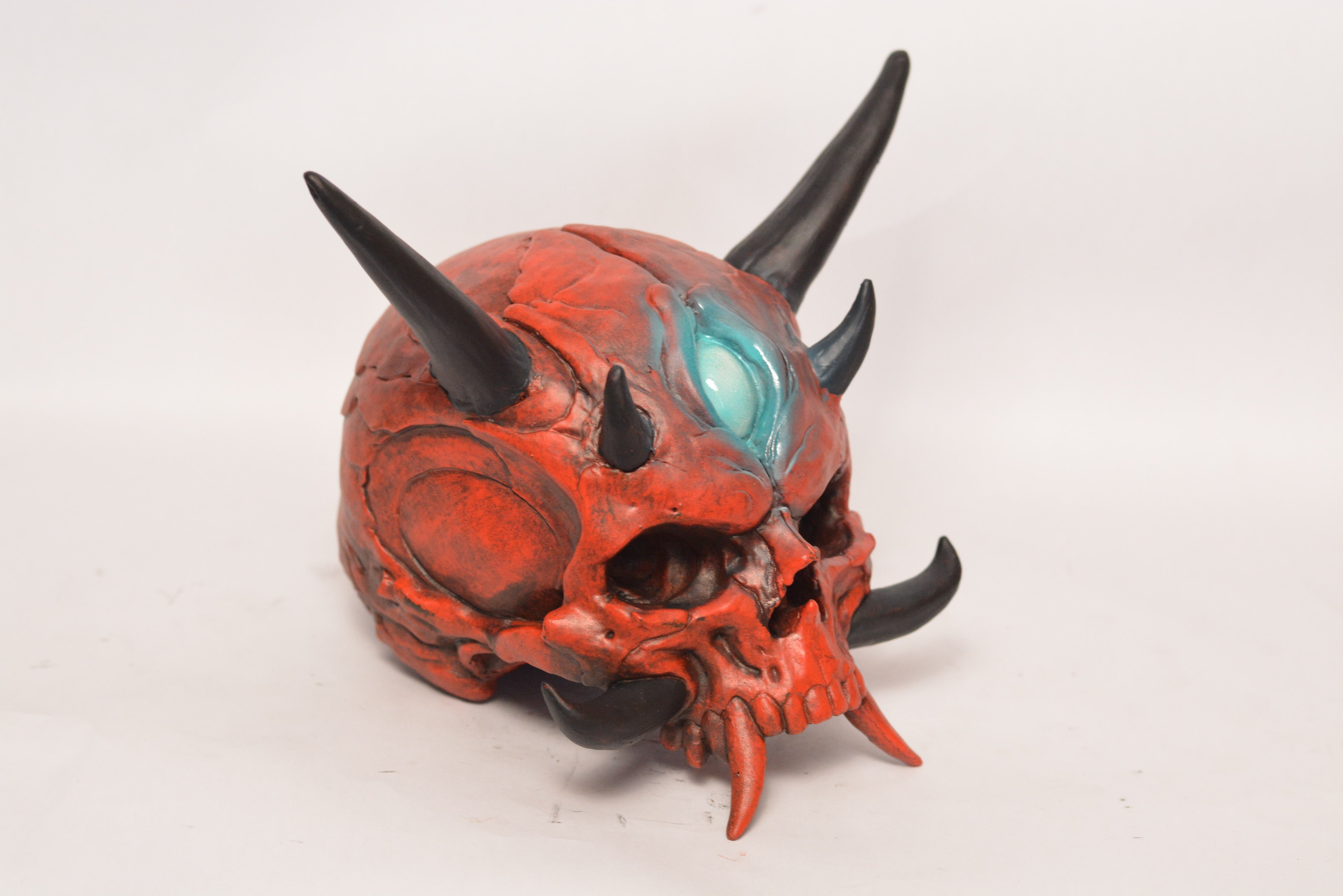 Oni skull - Mōmoku [EXPERIMENTAL PAINT]