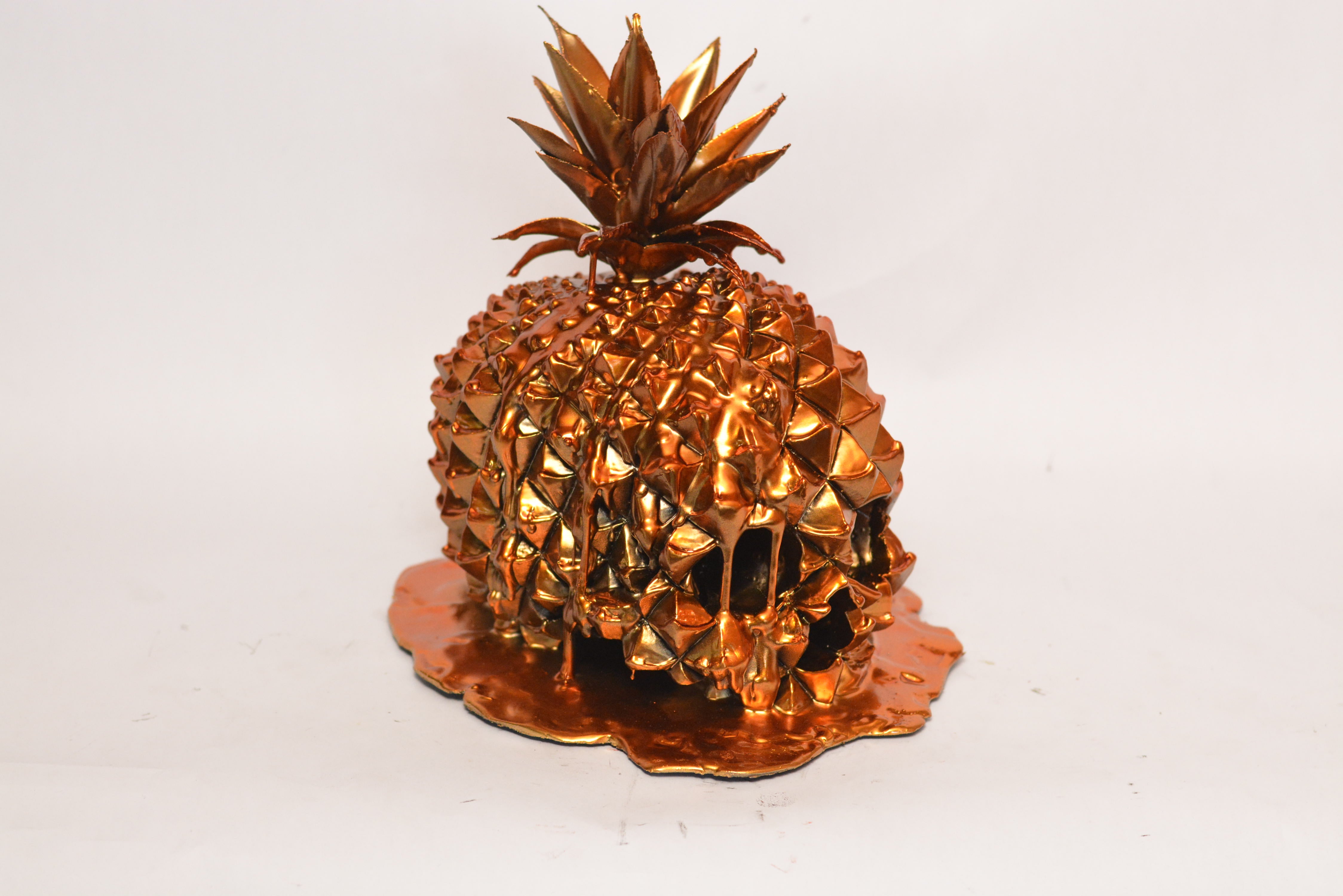 Pineapple Skull - Honey [EXPERIMENTAL PAINT]