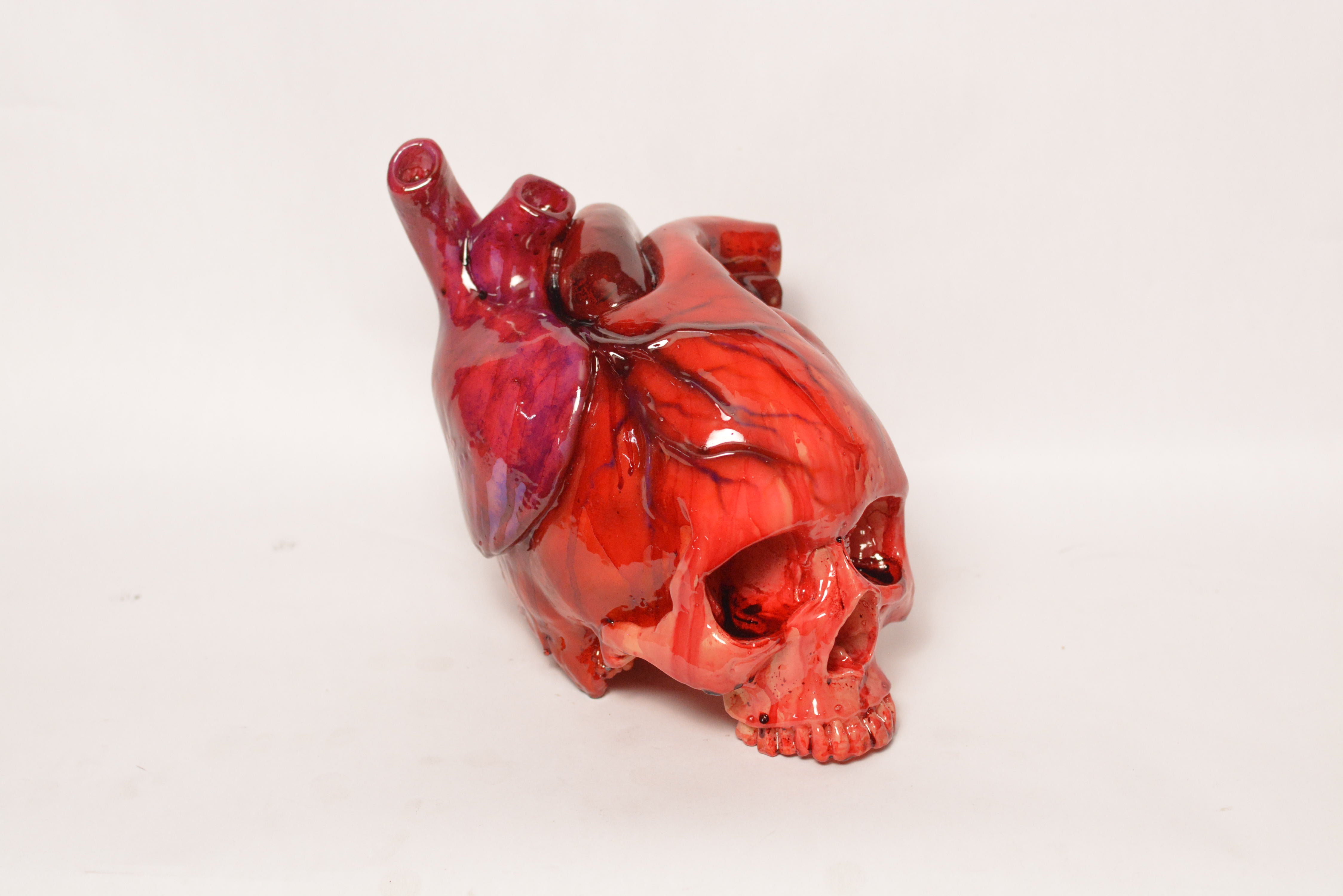 The Tell-Tale Heart Skull - Bleeding (EXPERIMENTAL PAINT) [2]