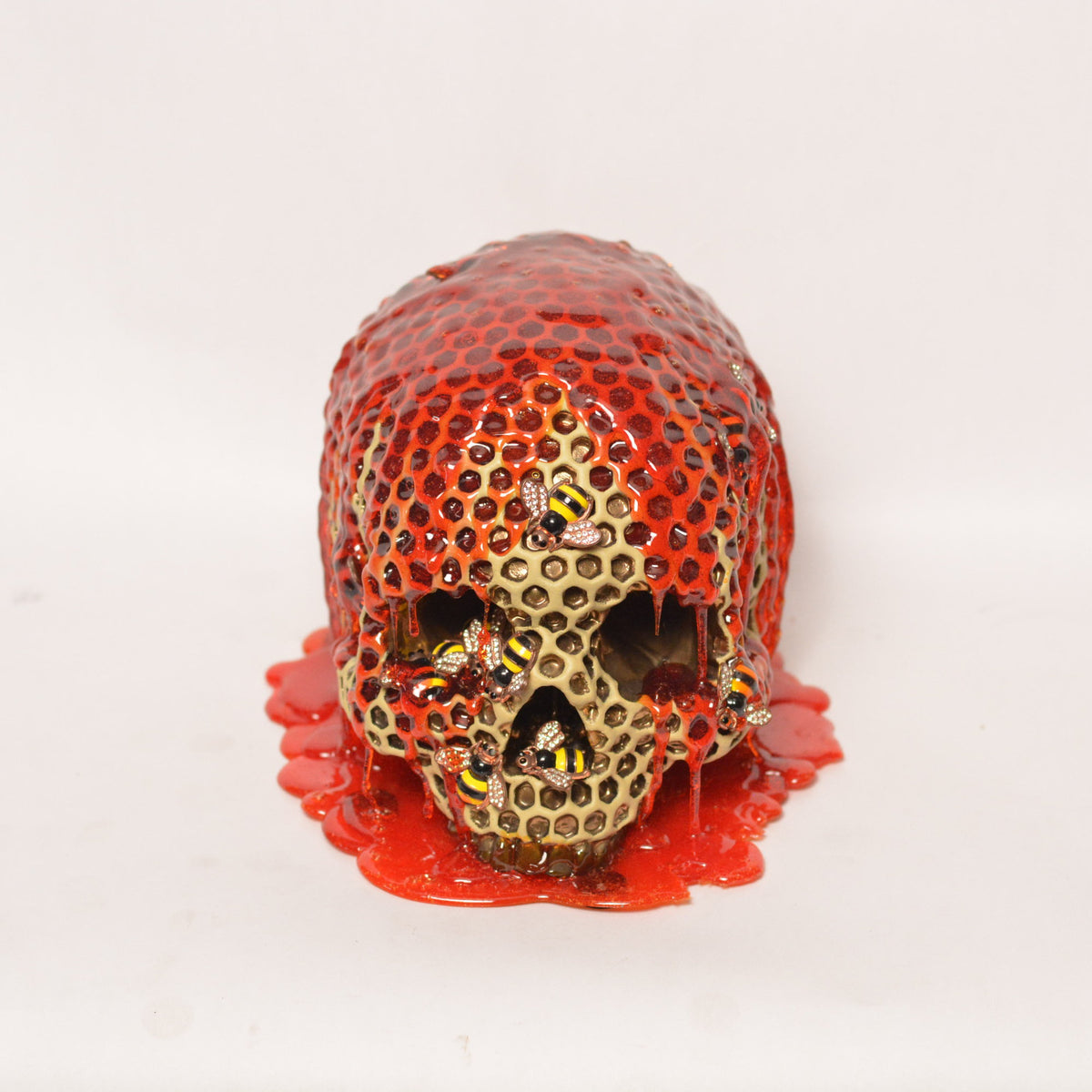 Beehive Skull - Honey