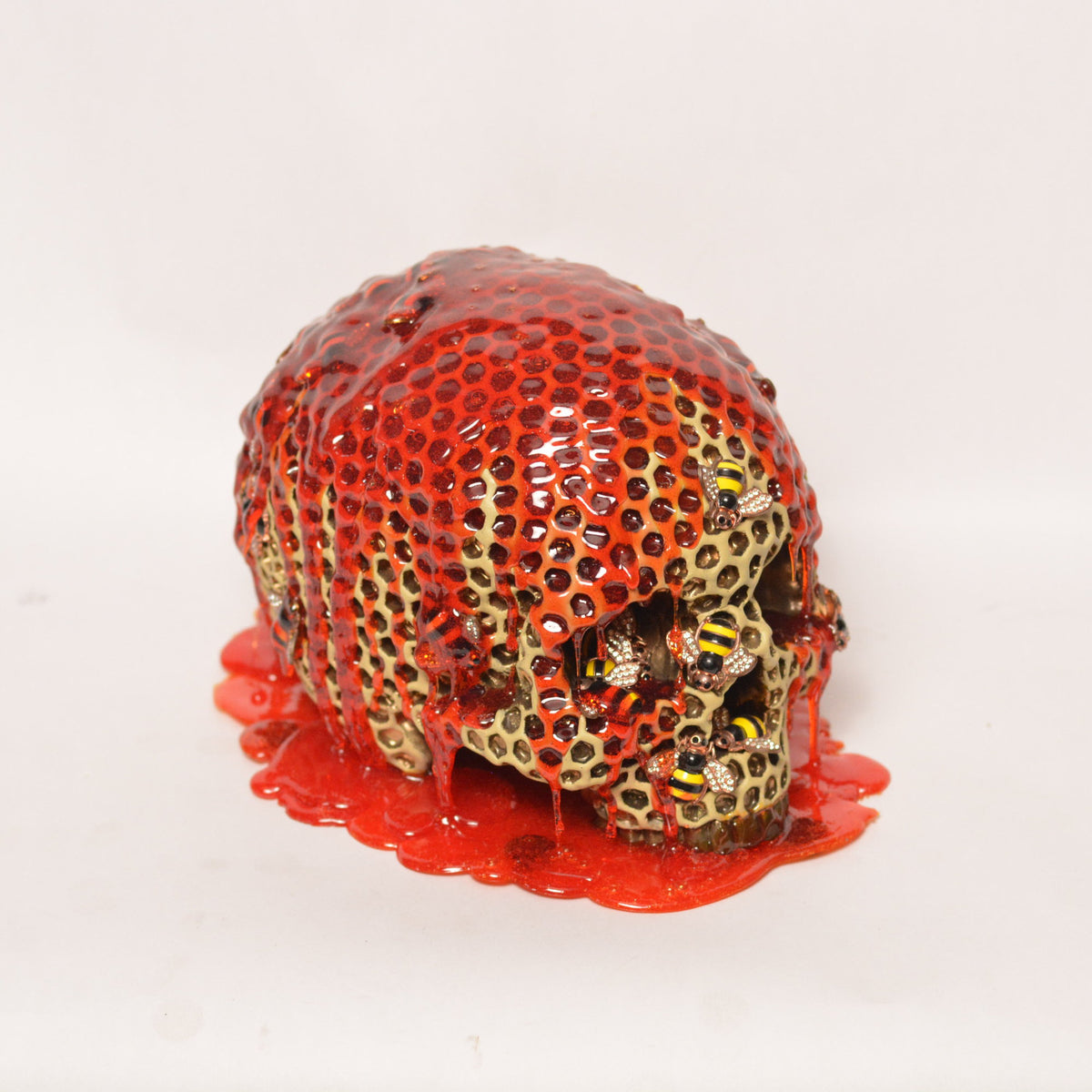 Beehive Skull - Honey