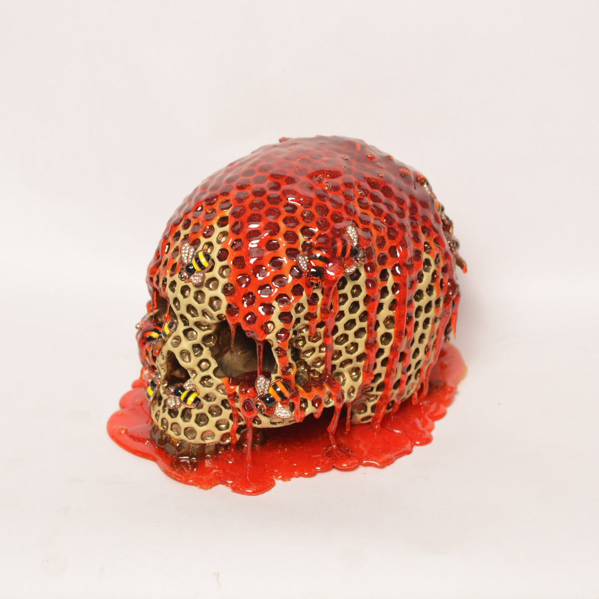 Beehive Skull - Honey