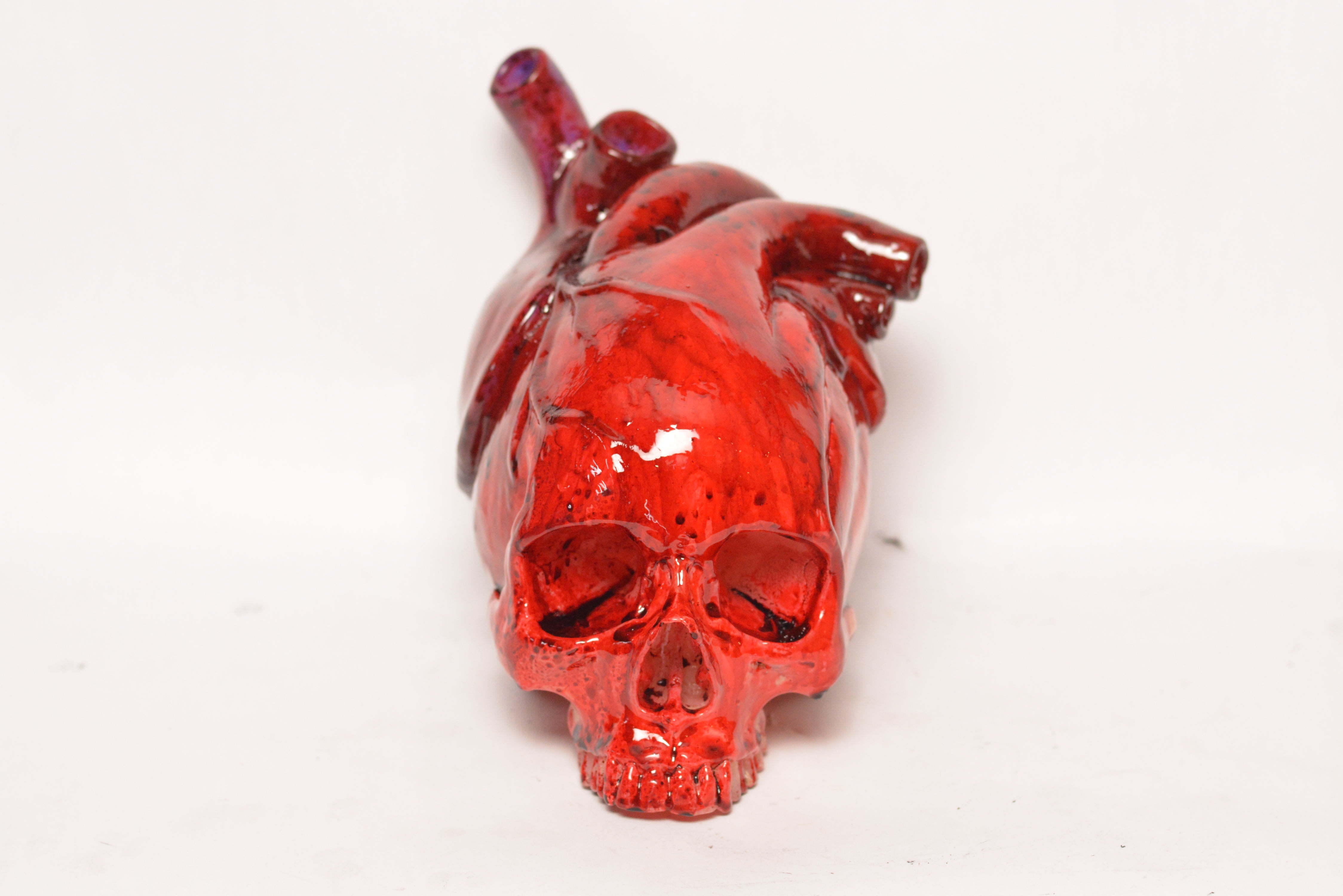 The Tell-Tale Heart Skull - Bleeding (EXPERIMENTAL PAINT) [3]