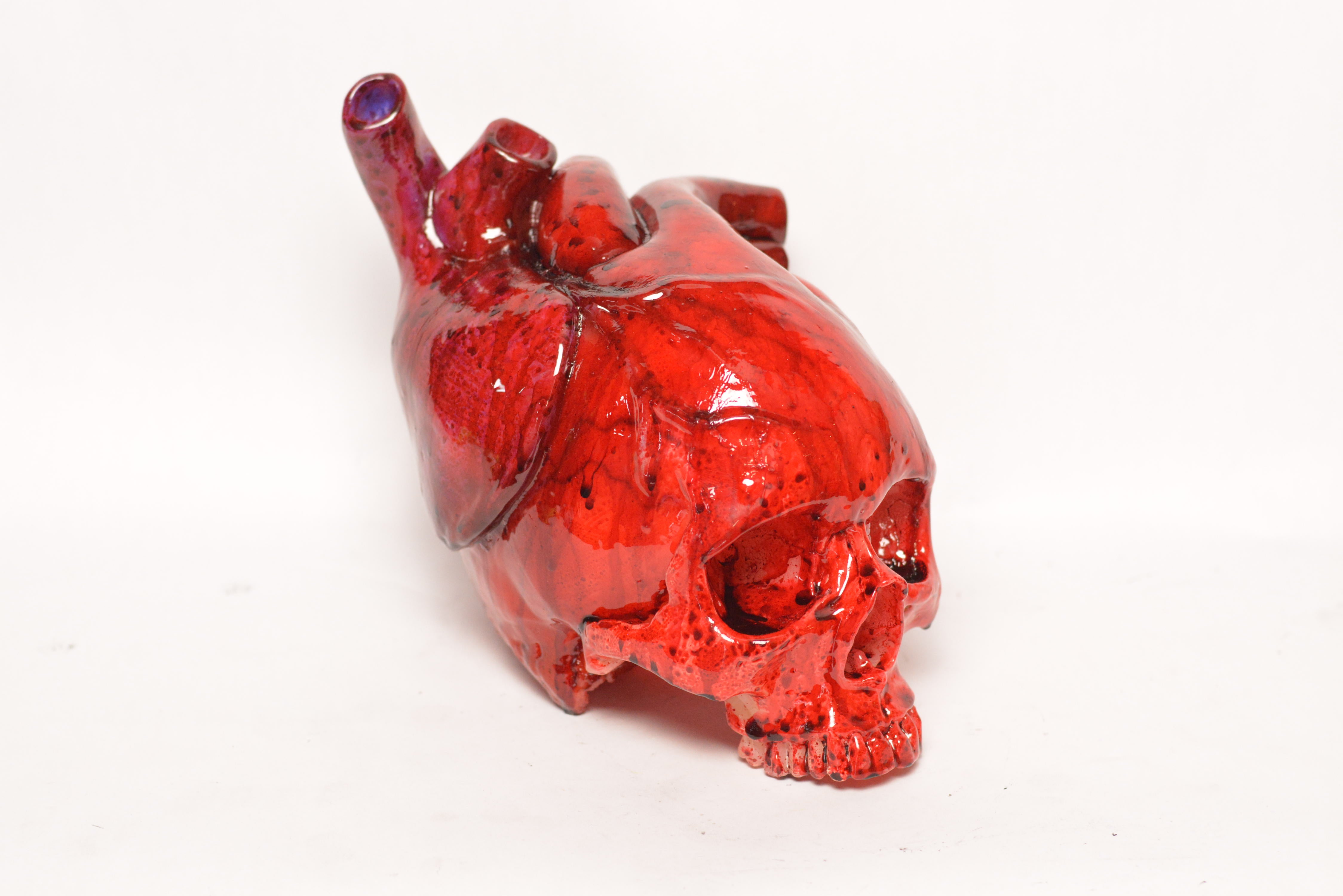 The Tell-Tale Heart Skull - Bleeding (EXPERIMENTAL PAINT) [3]
