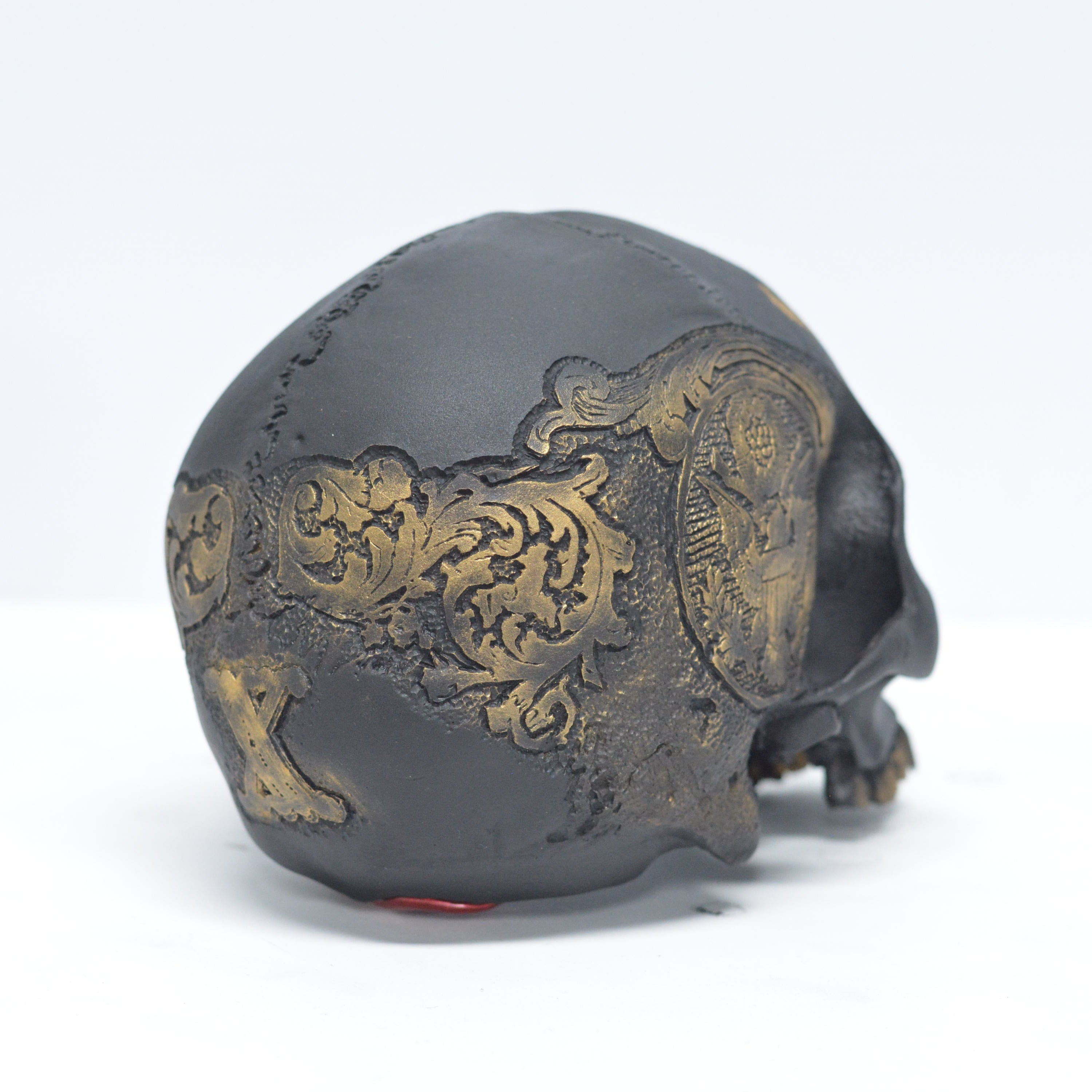Dead Presidents Skull - Gold [SCRATCH & DENT] (2)