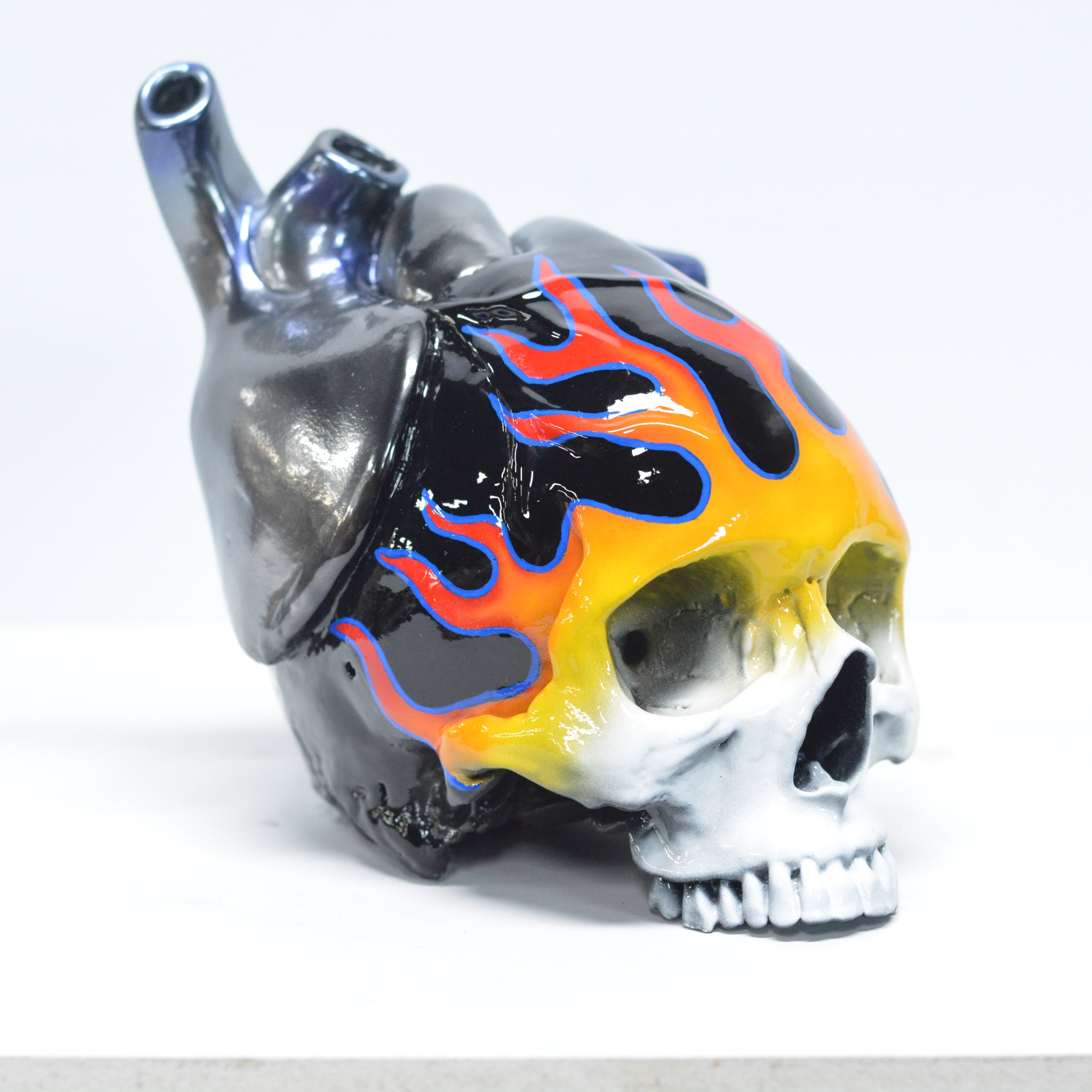The Tell-Tale Heart Skull - The Hot Rod 1.0 (EXPERIMENTAL PAINT)