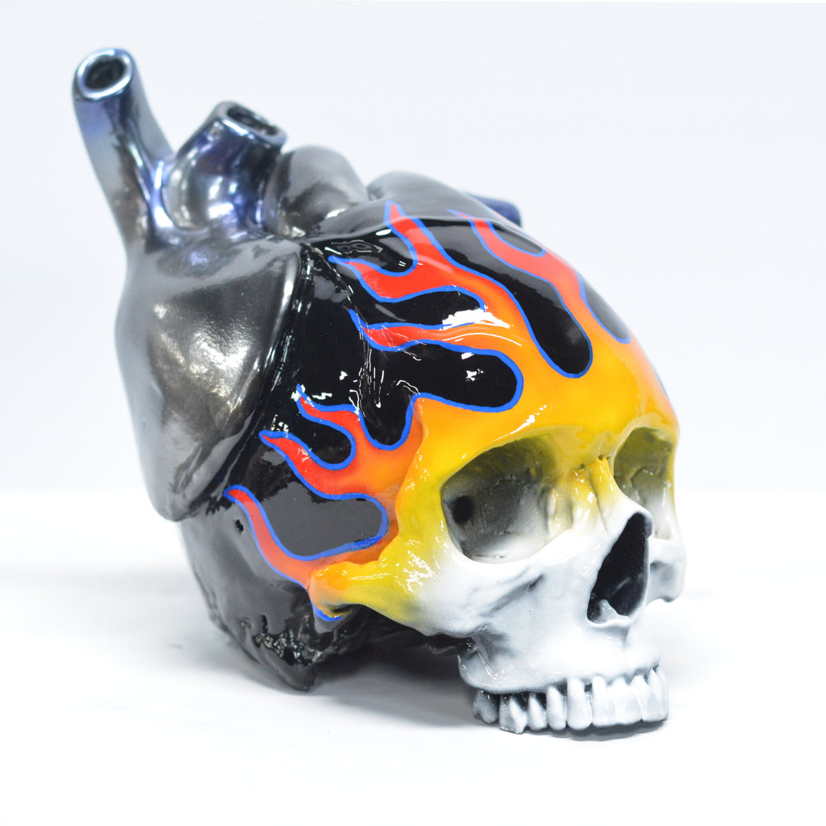 The Tell-Tale Heart Skull - Hot rod