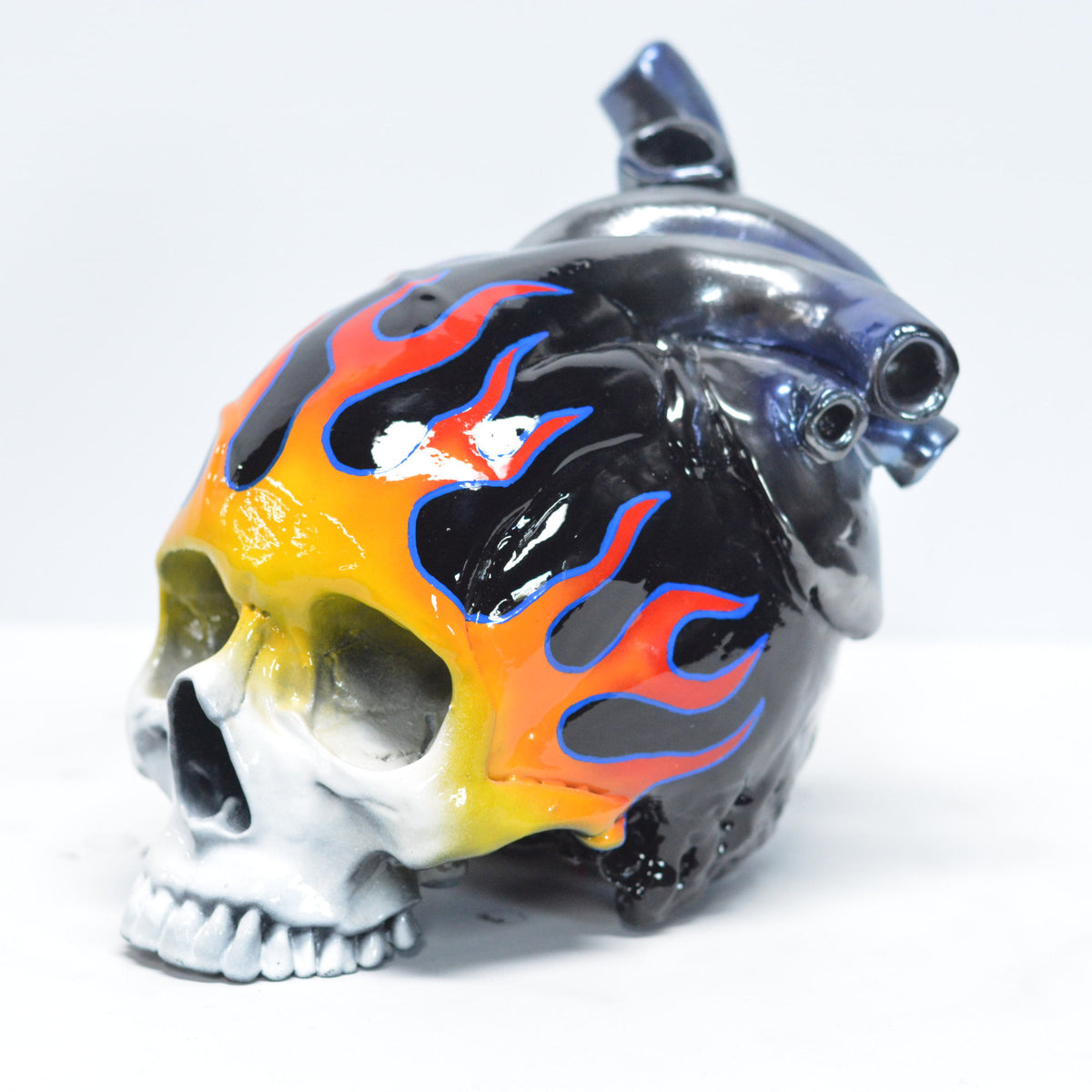 The Tell-Tale Heart Skull - Hot rod