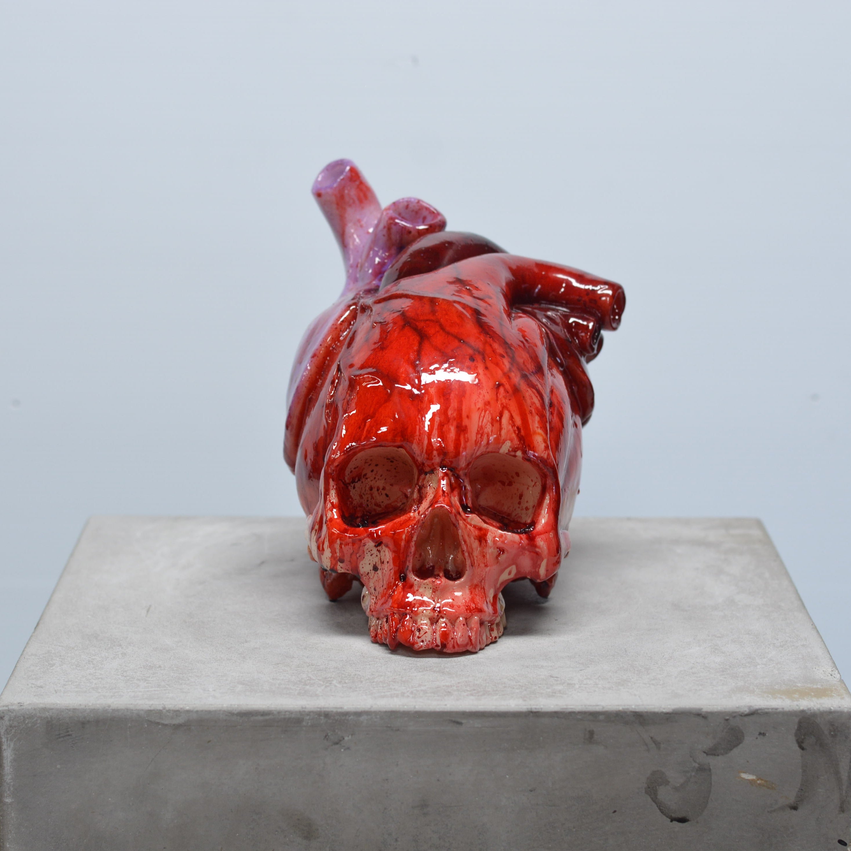 The Tell-Tale Heart Skull - Bleeding [EXPERIMENTAL PAINT] (3)