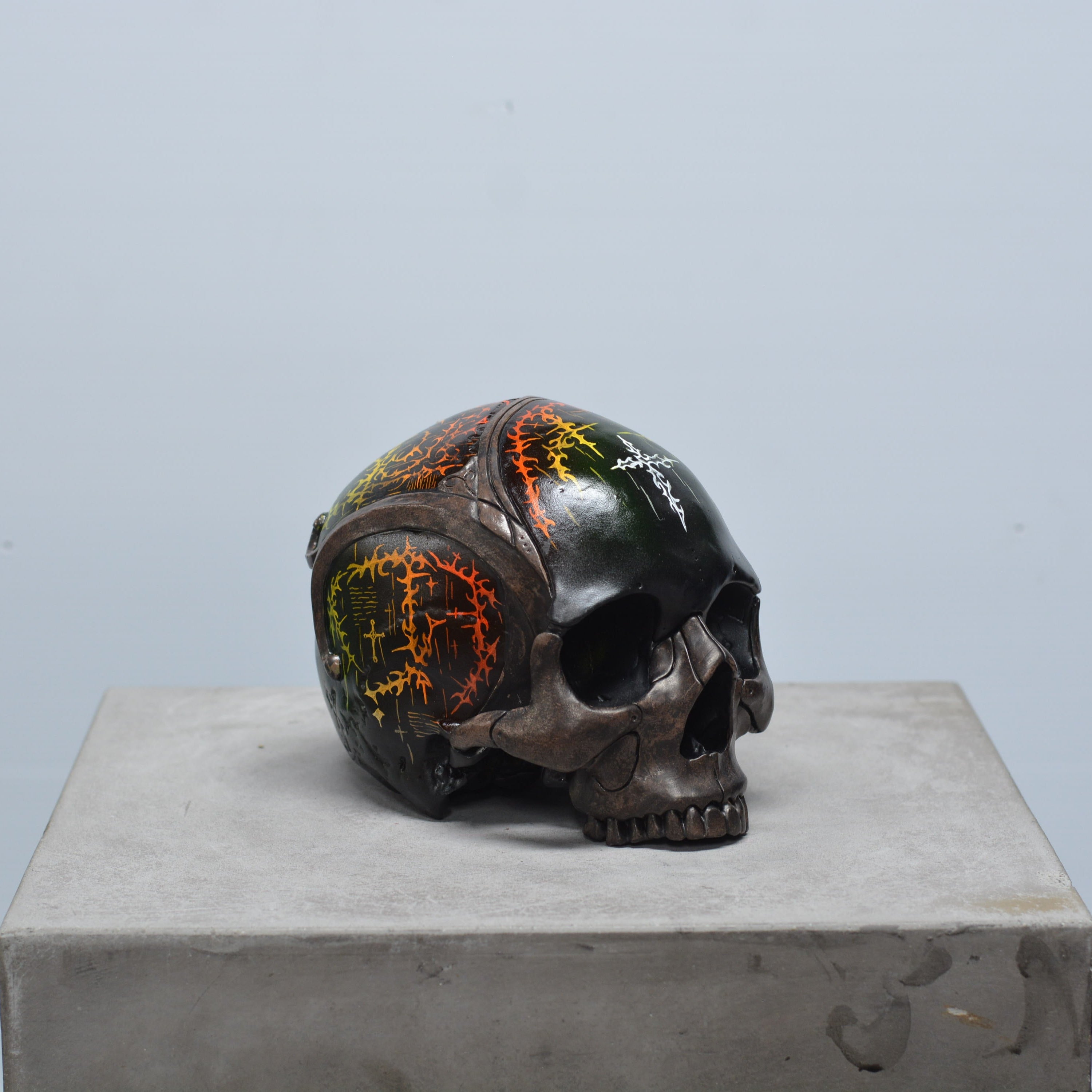 Loki skull - Cybersigilism [EXPERIMENTAL PAINT]