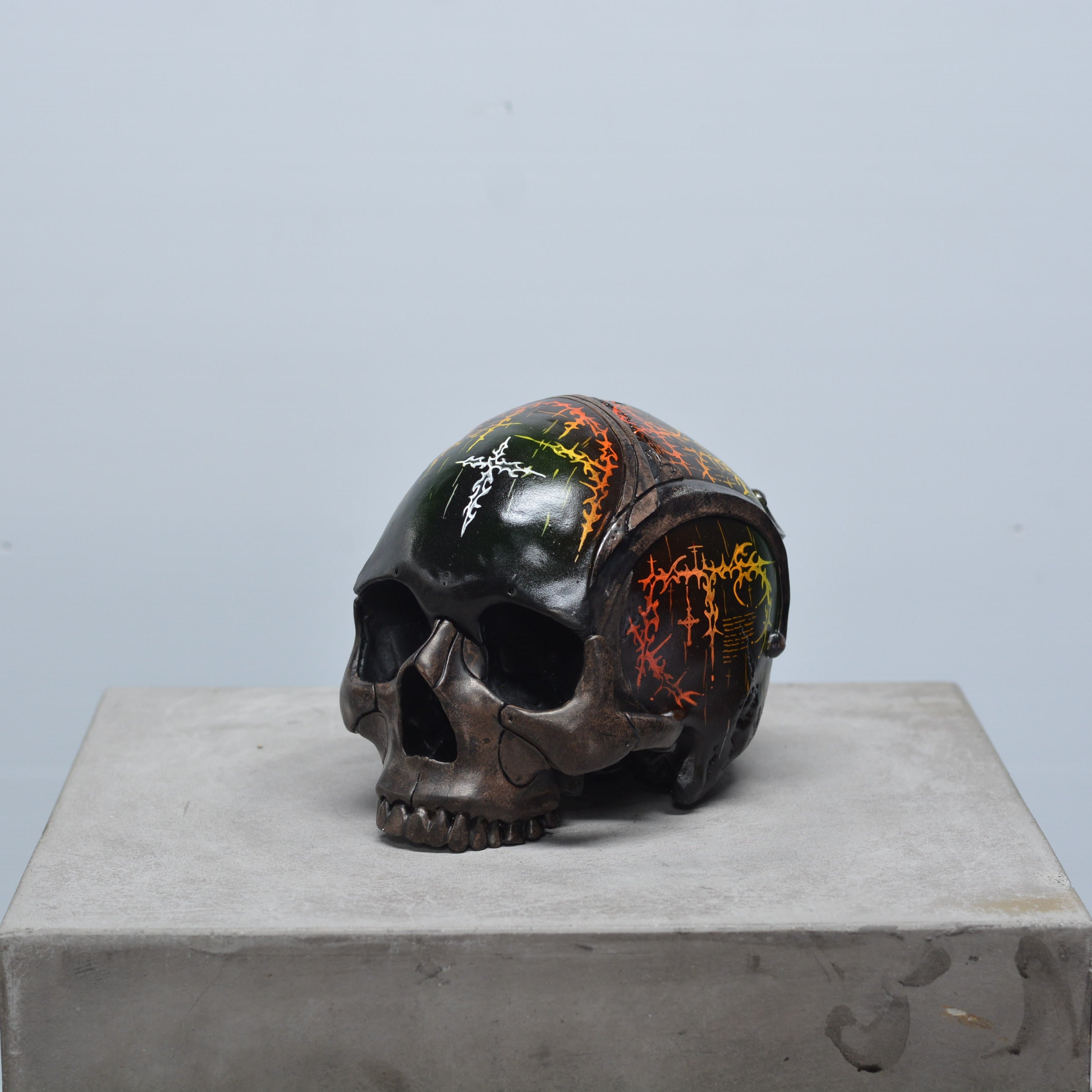 Loki skull - Cybersigilism [EXPERIMENTAL PAINT]