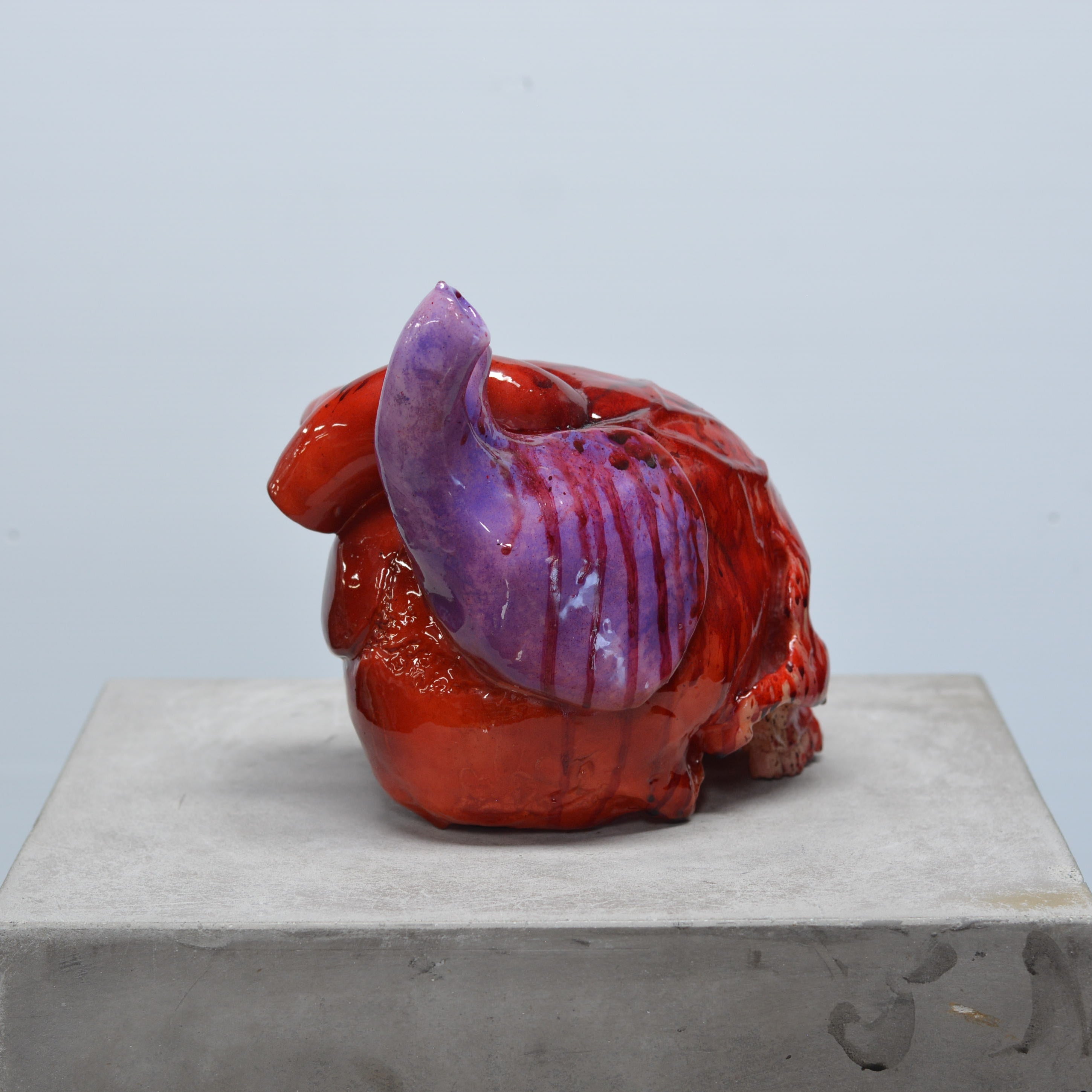The Tell-Tale Heart Skull - Bleeding [EXPERIMENTAL PAINT] (1)