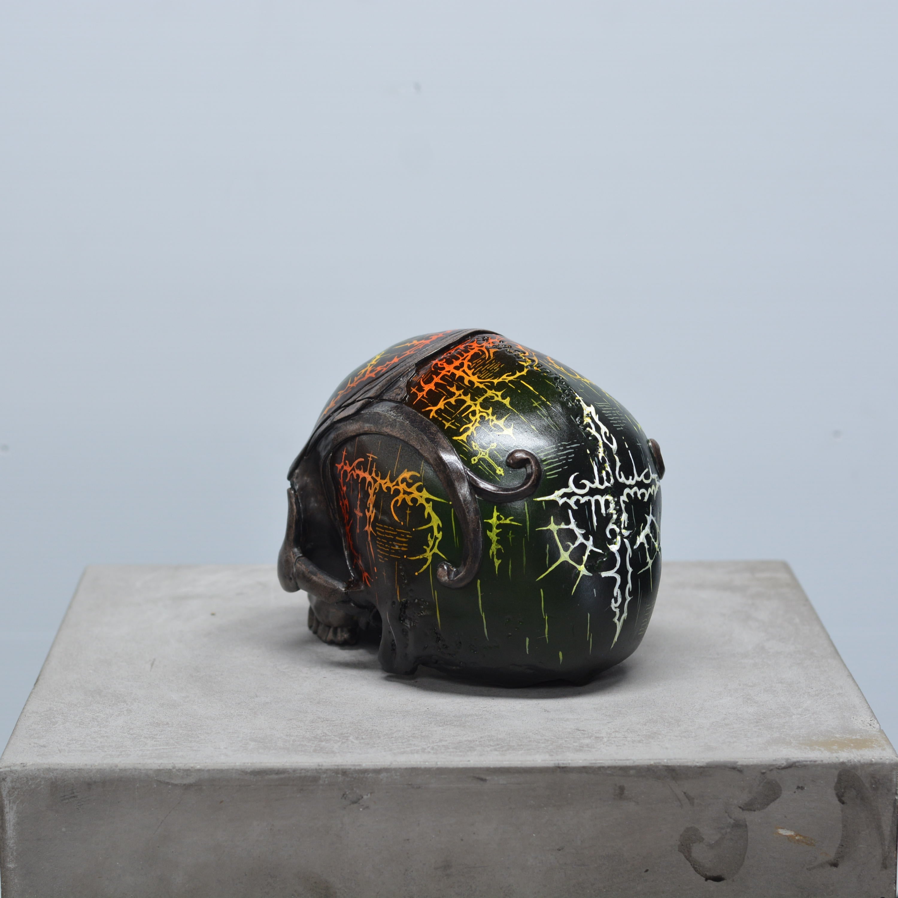 Loki skull - Cybersigilism [EXPERIMENTAL PAINT]