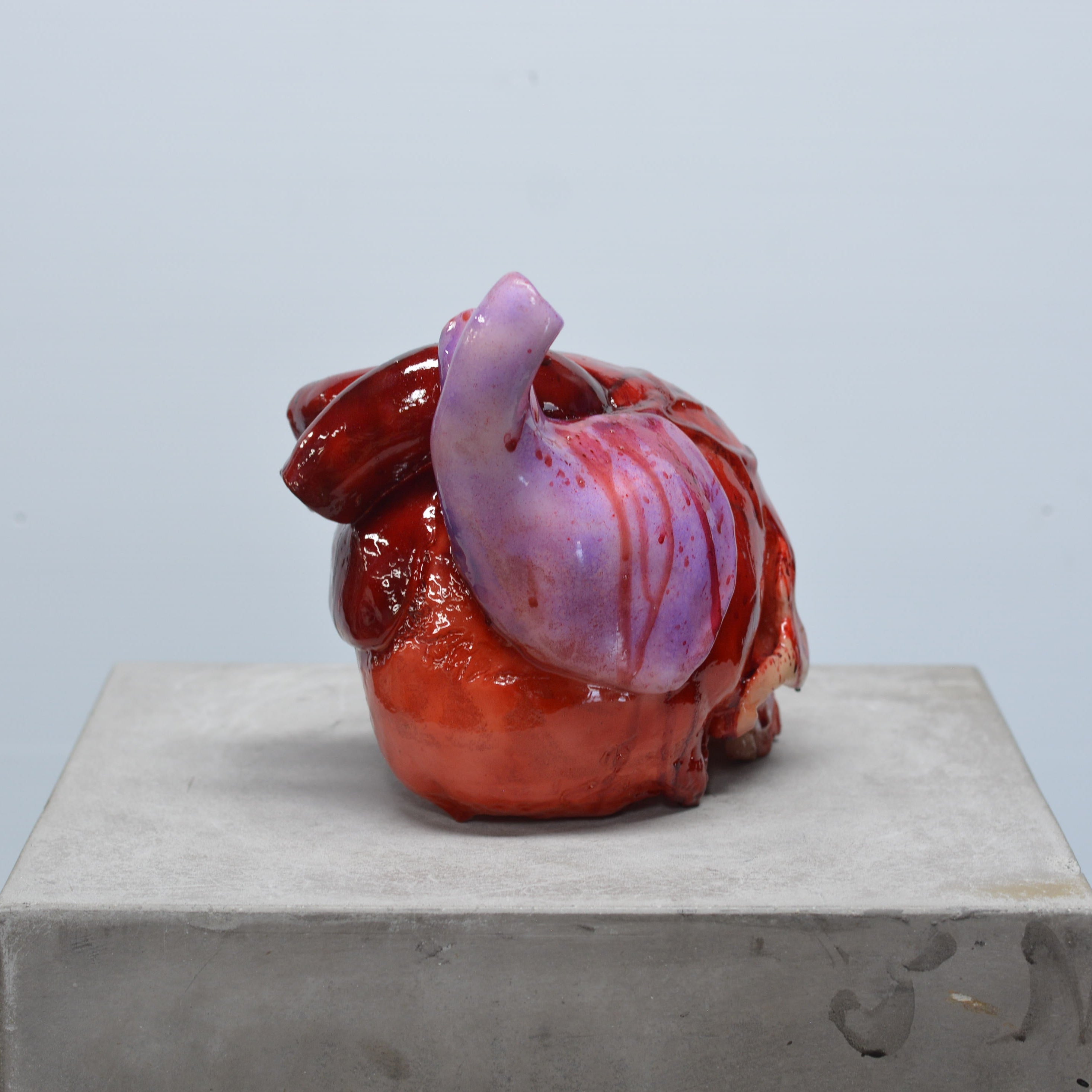 The Tell-Tale Heart Skull - Bleeding [EXPERIMENTAL PAINT] (3)