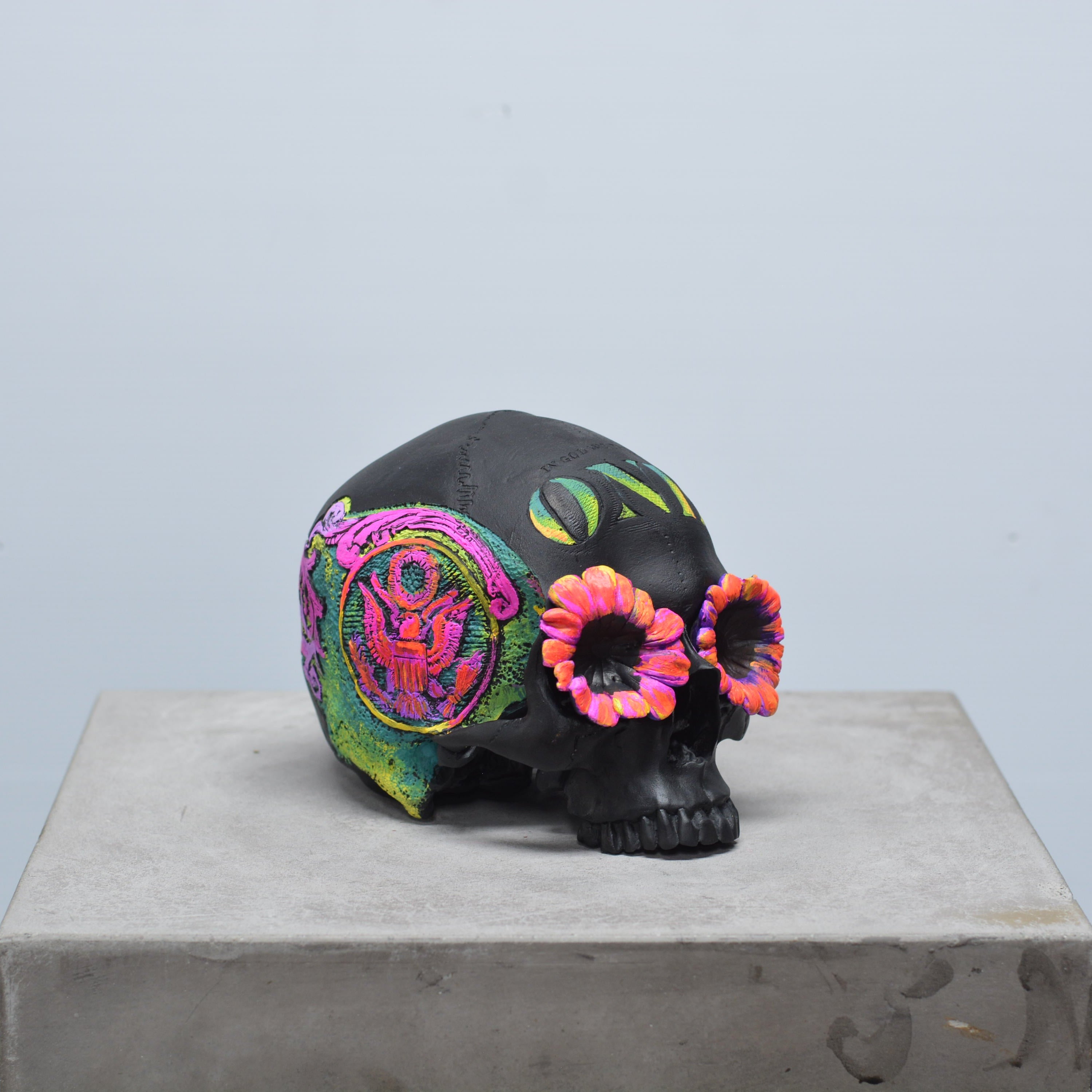 Day of the Dead Skull - The Afterlife Party [EXPERIMENTAL PAINT]