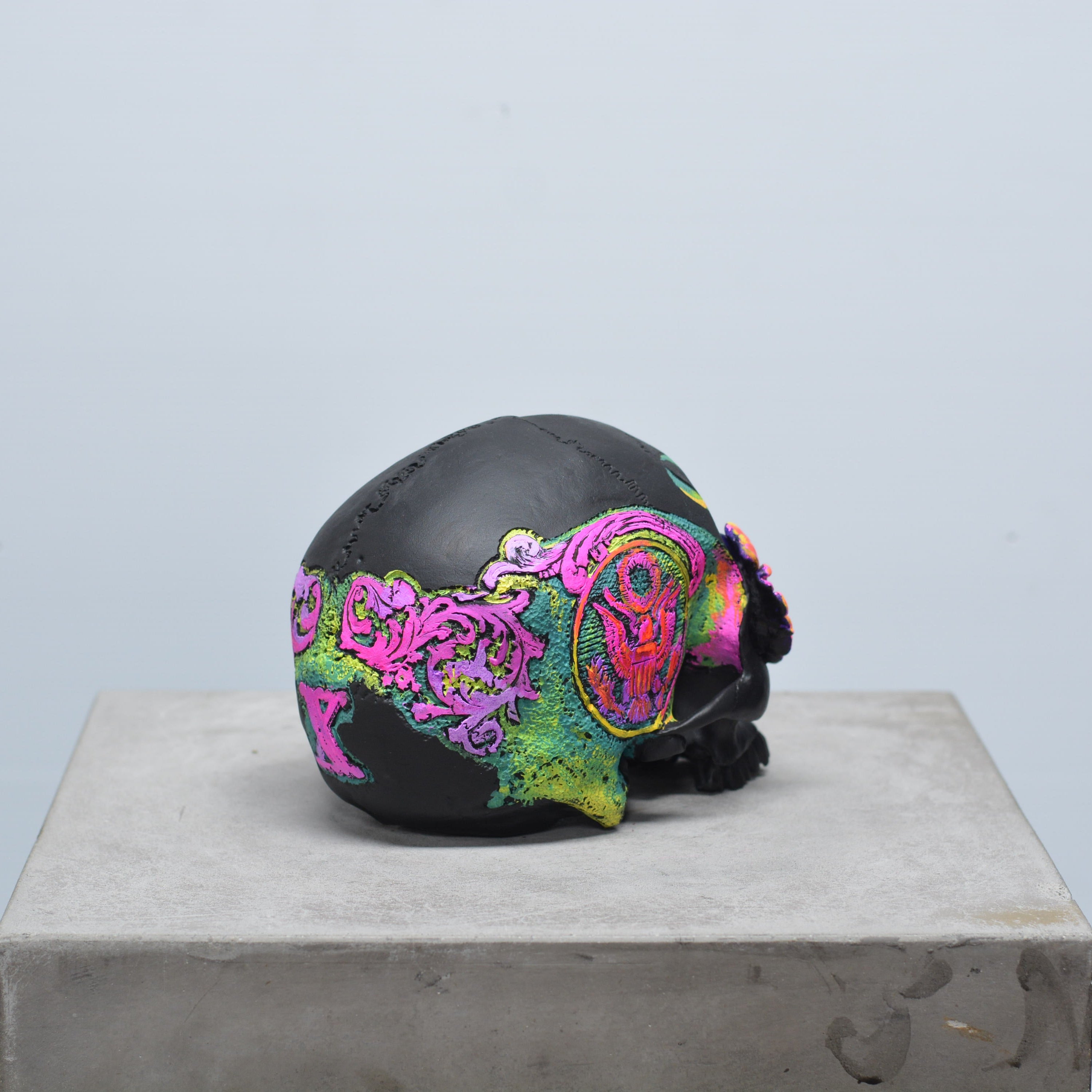 Day of the Dead Skull - The Afterlife Party [EXPERIMENTAL PAINT]