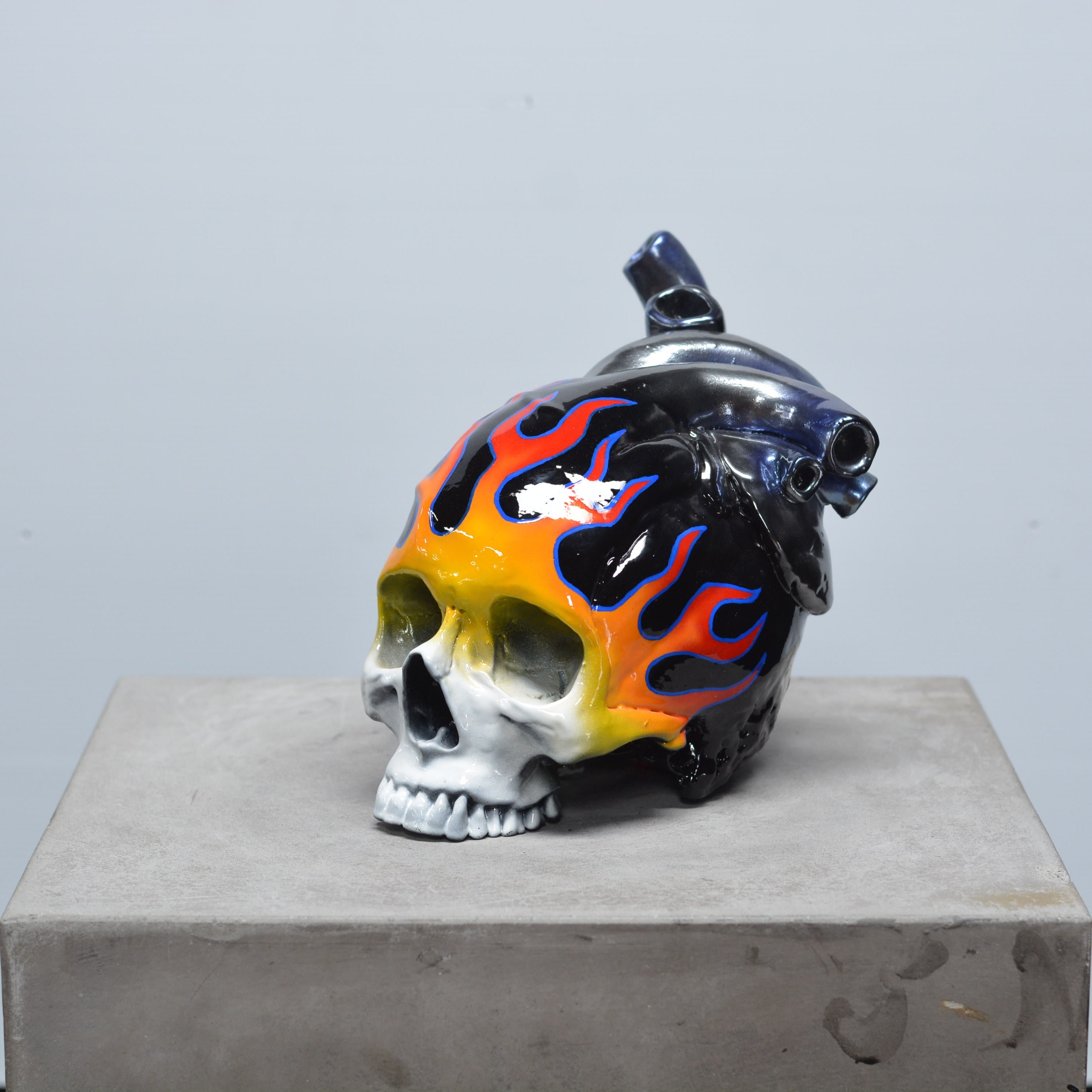 The Tell-Tale Heart Skull - The Hot Rod 1.0 [EXPERIMENTAL PAINT]
