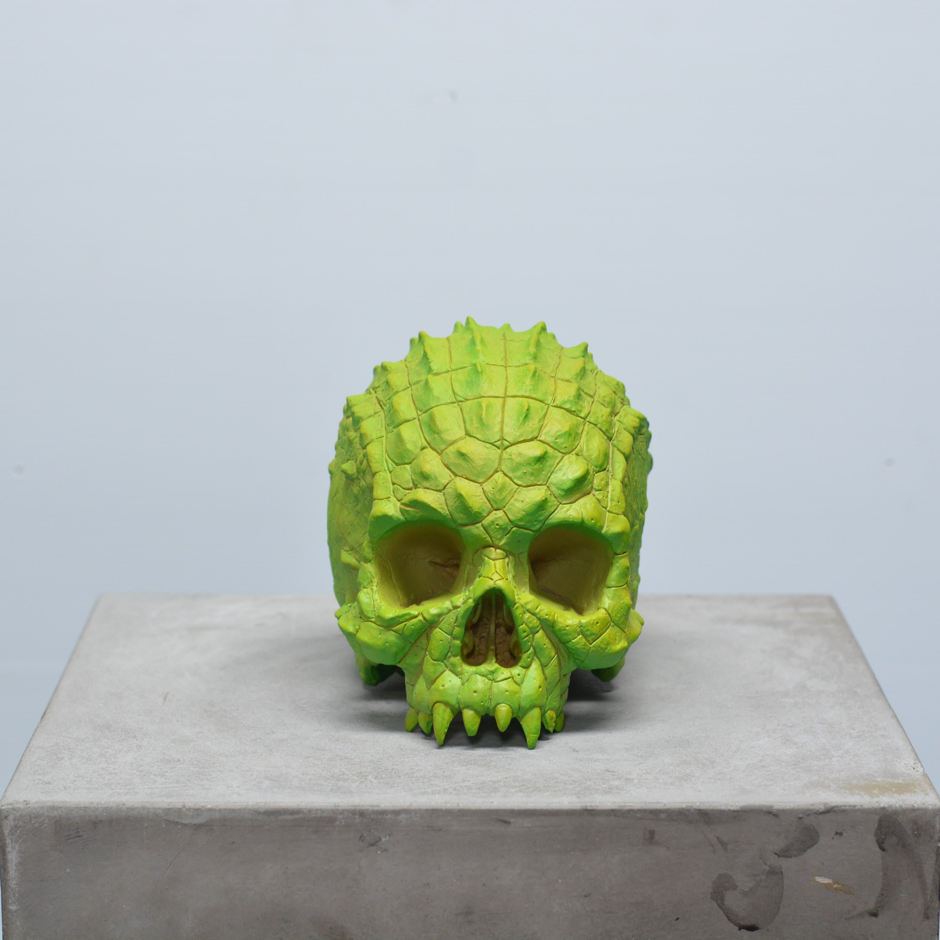 Croc Skull - Lime [EXPERIMENTAL PAINT]