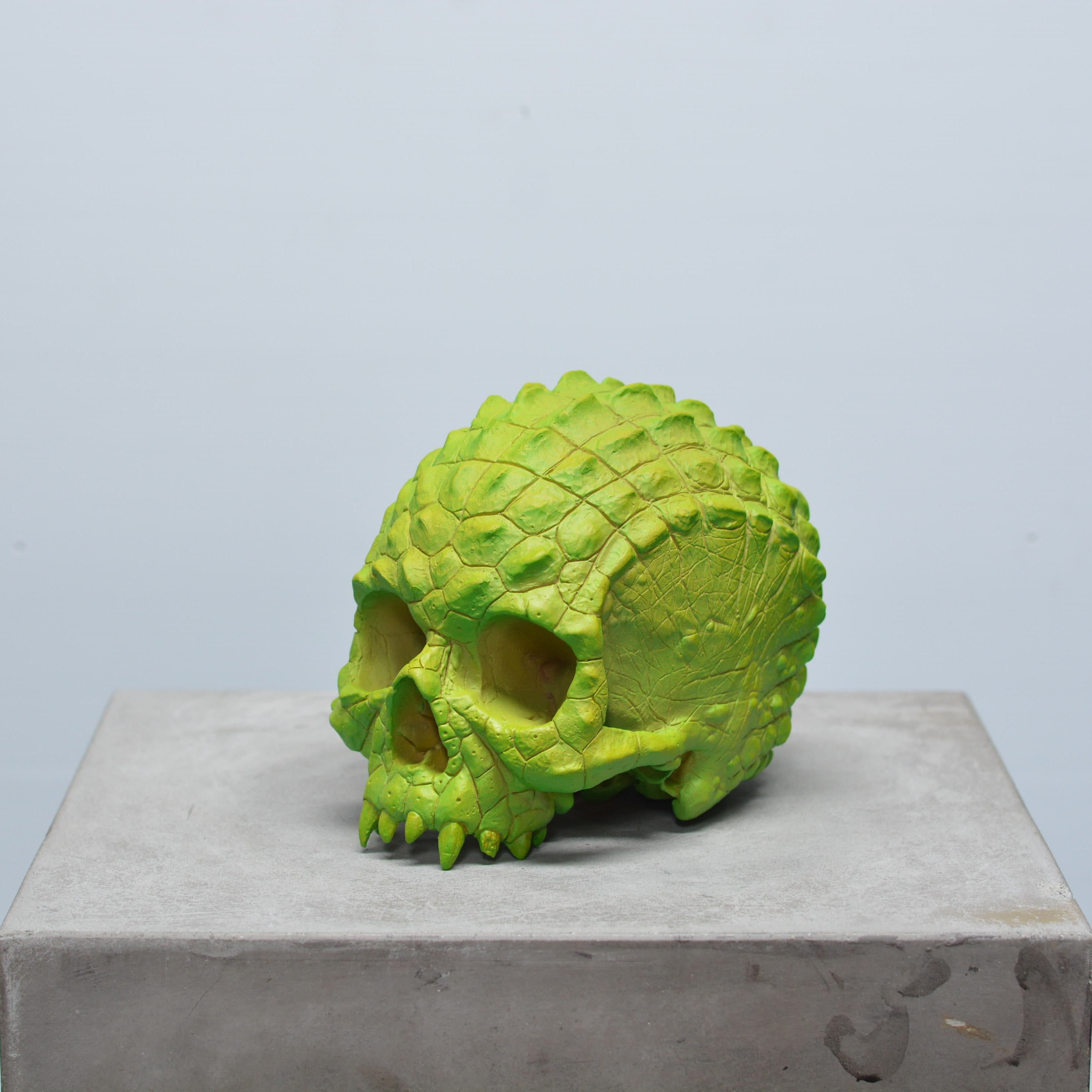 Croc Skull - Lime [EXPERIMENTAL PAINT]