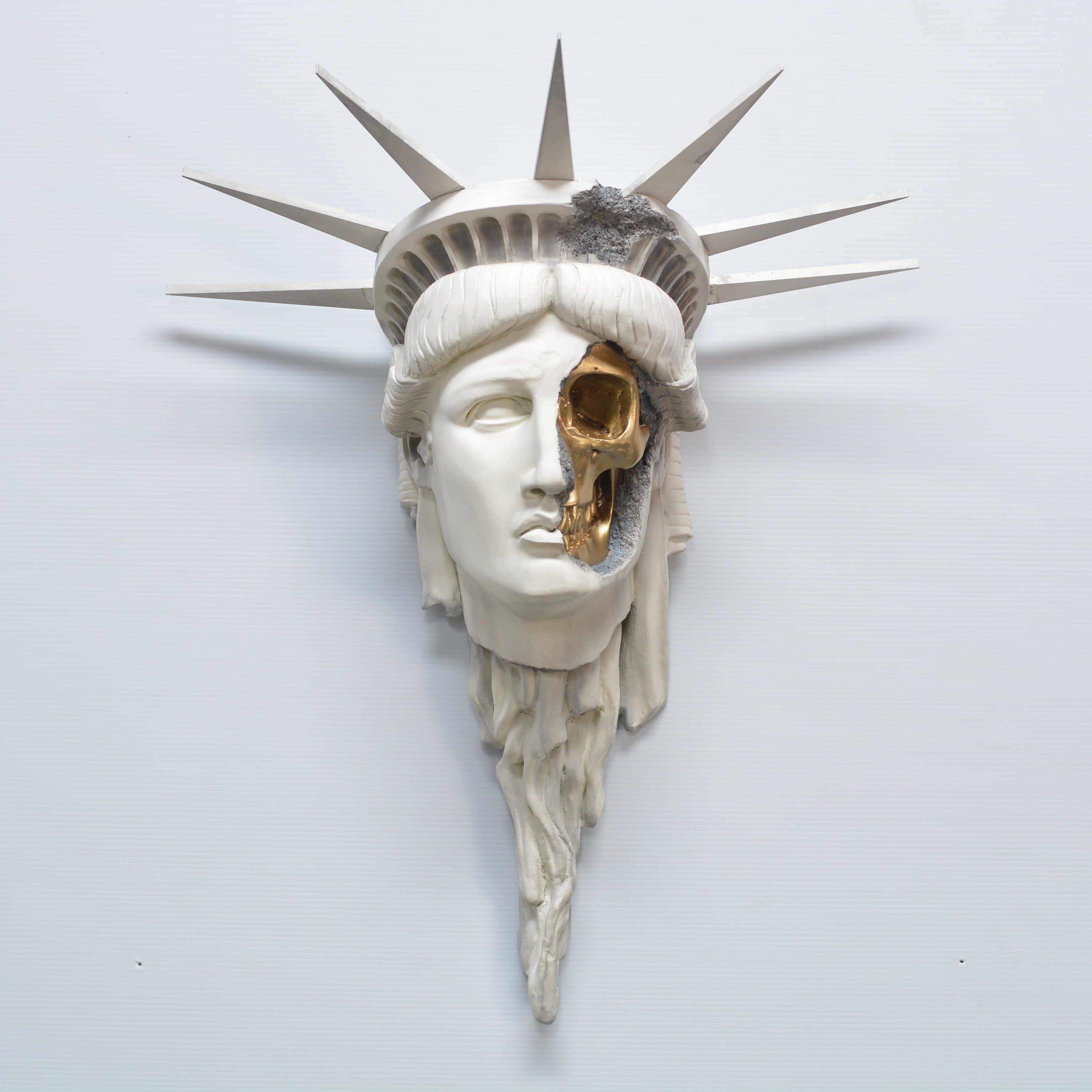 The Death of Liberty Wall Mount - Ivory [EXPERIMENTAL PAINT]
