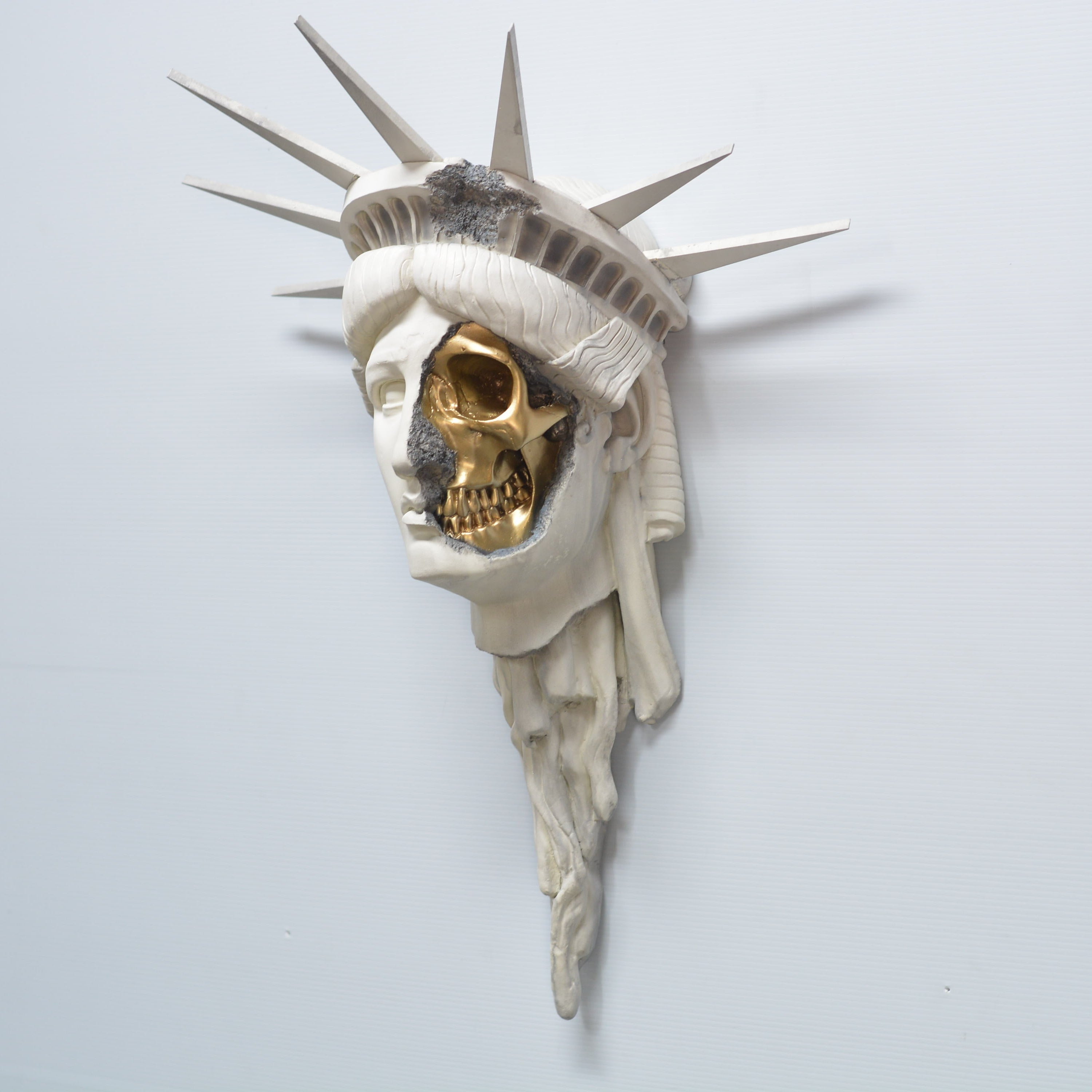 The Death of Liberty Wall Mount - Ivory [EXPERIMENTAL PAINT]