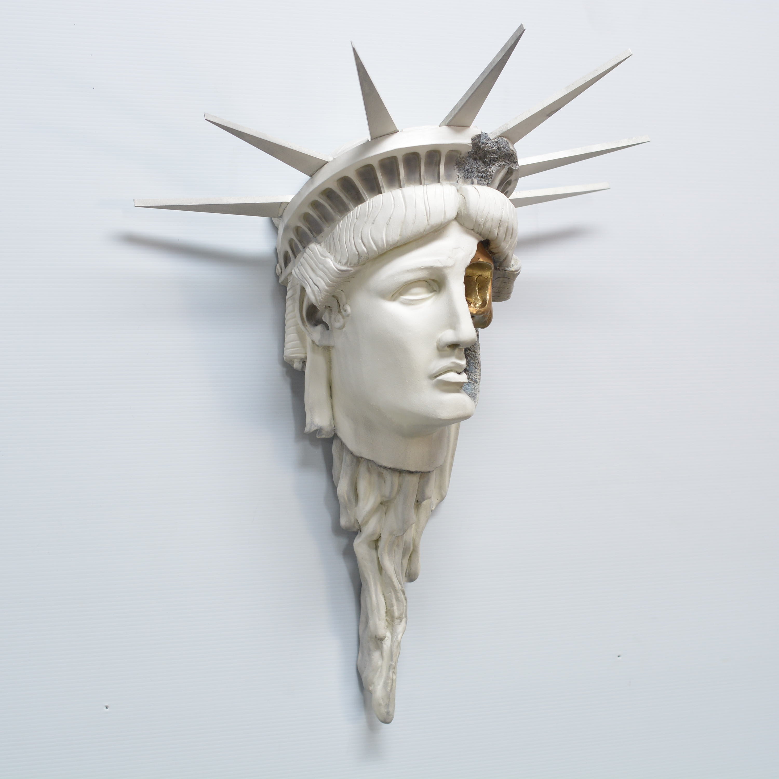 The Death of Liberty Wall Mount - Ivory [EXPERIMENTAL PAINT]
