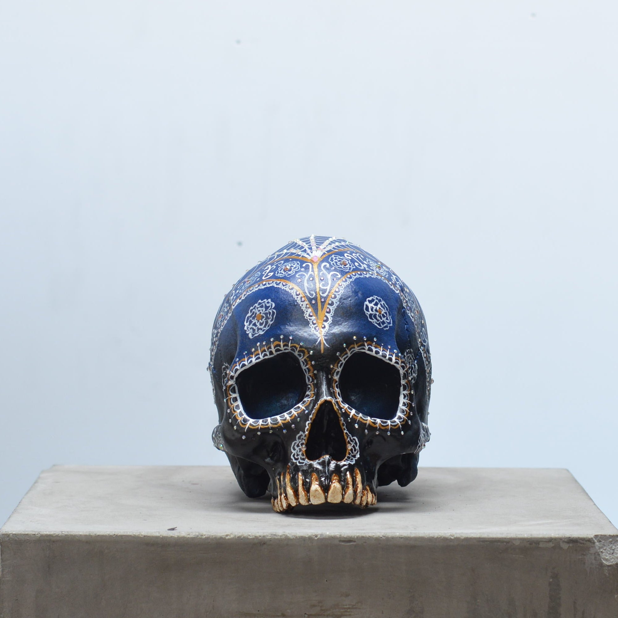Human Skull - Royalty [EXPERIMENTAL PAINT]