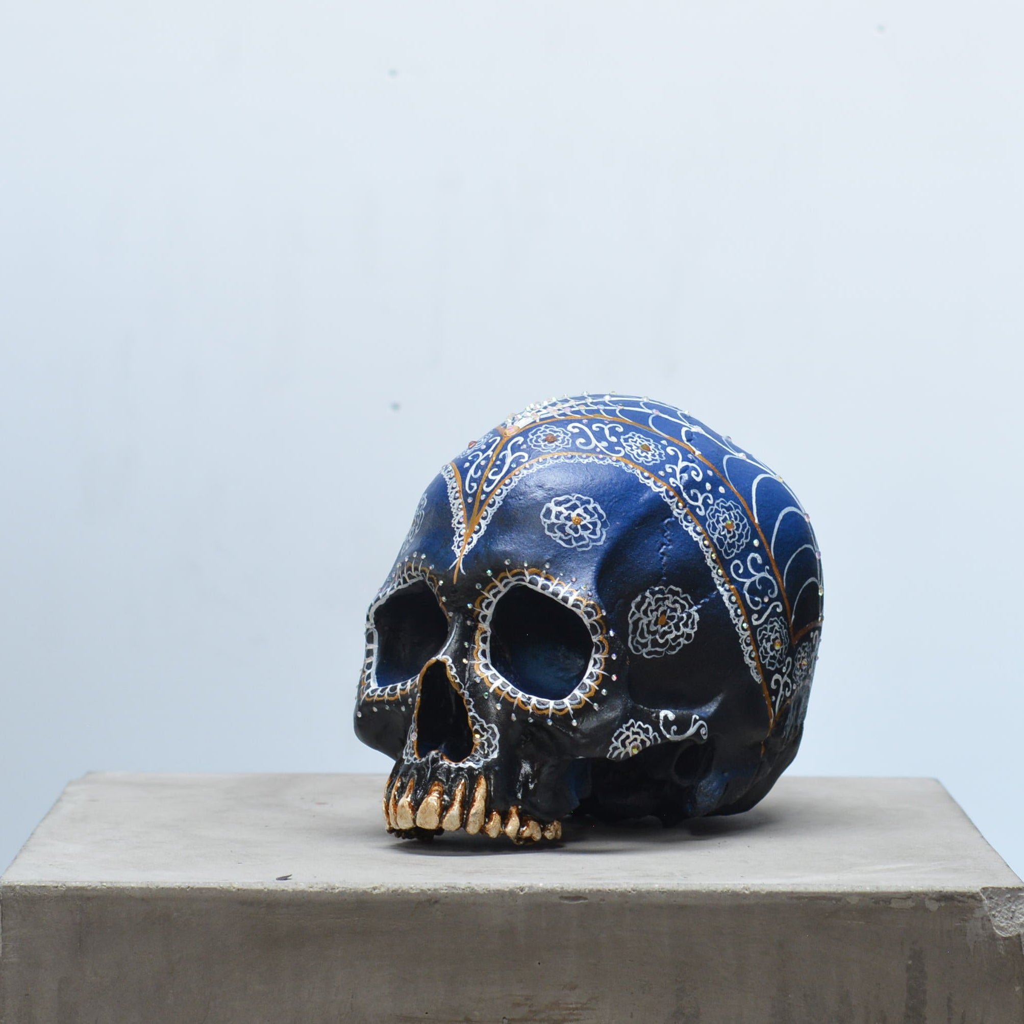 Human Skull - Royalty [EXPERIMENTAL PAINT]