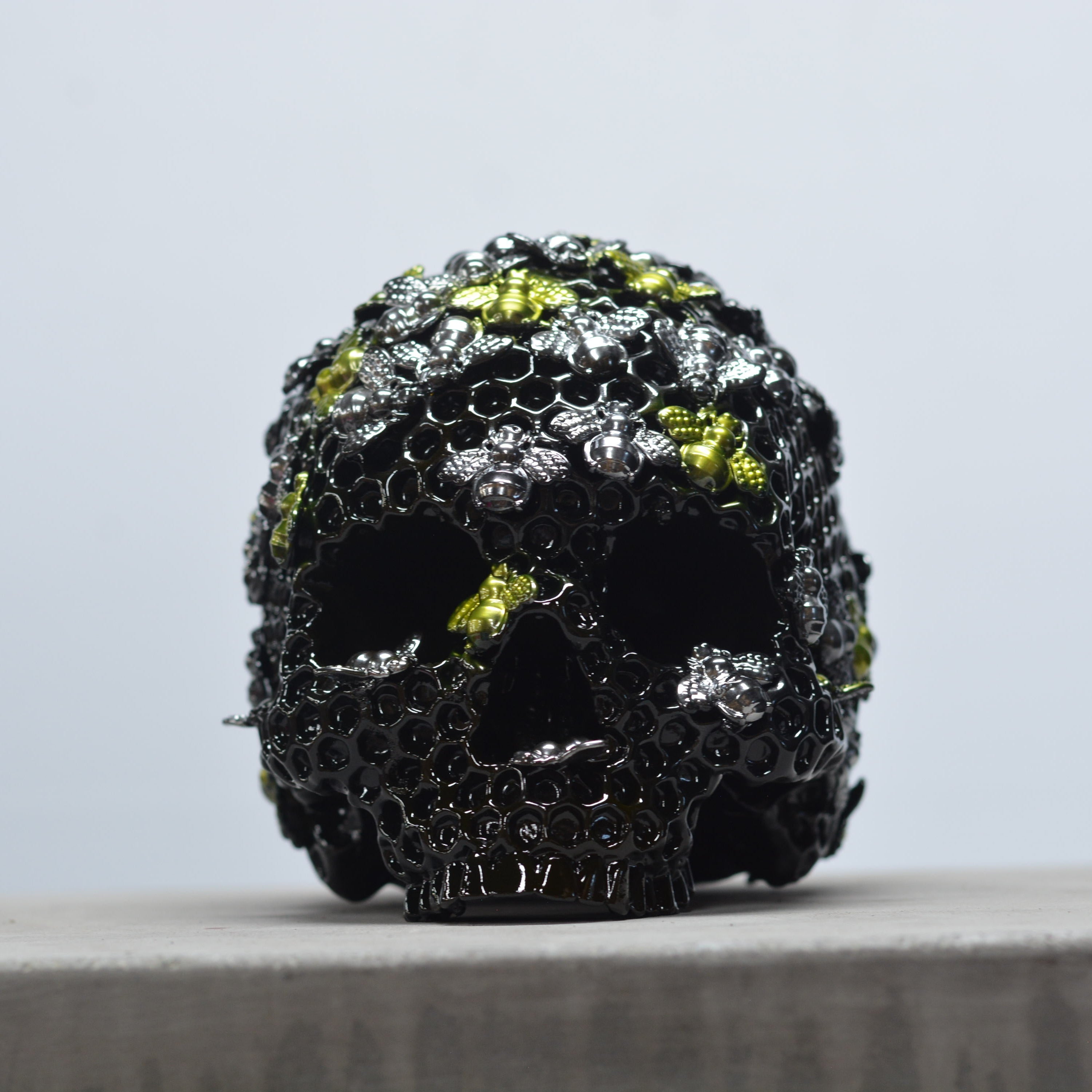 Beehive Skull - Mecha-hive [EXPERIMENTAL PAINT]