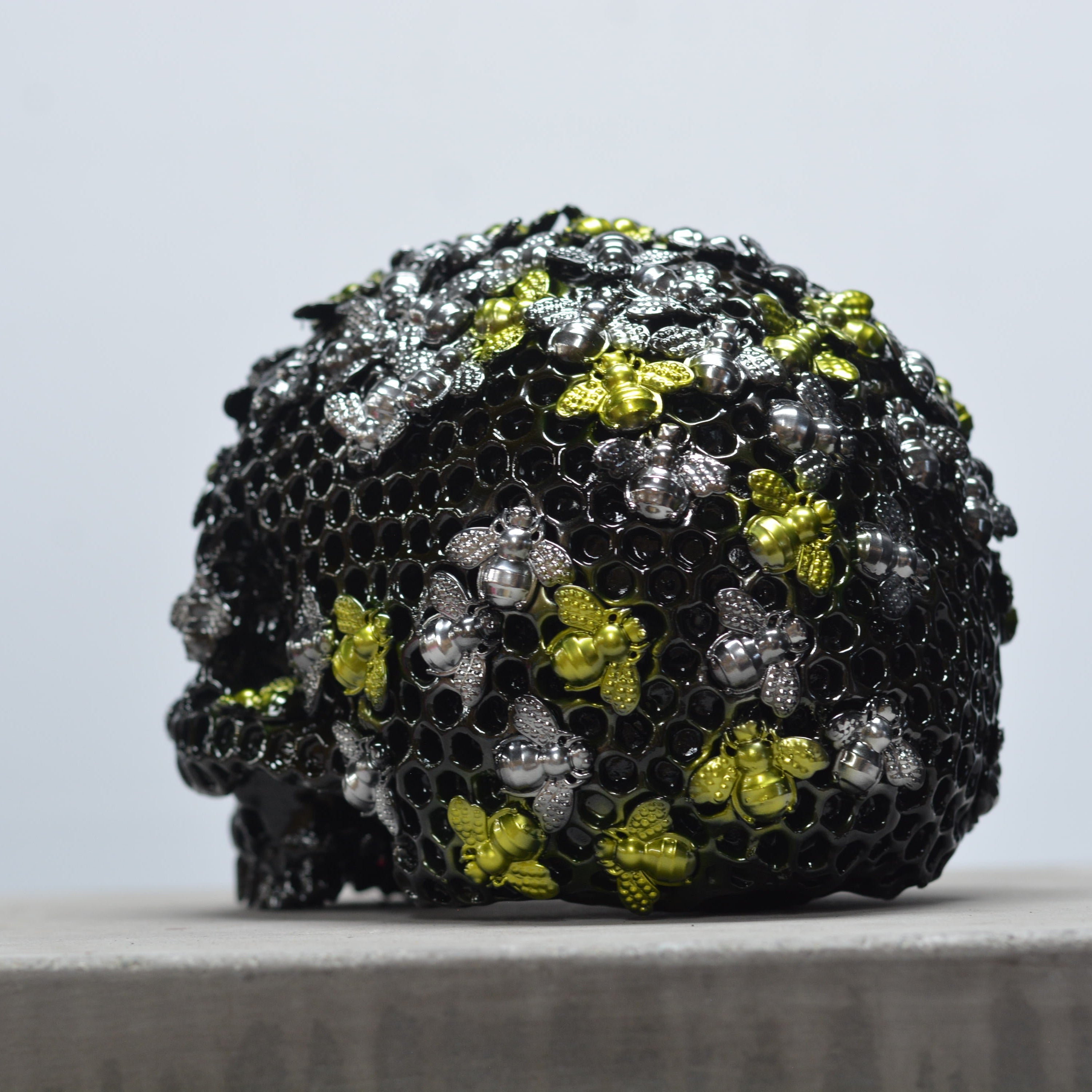 Beehive Skull - Mecha-hive [EXPERIMENTAL PAINT]