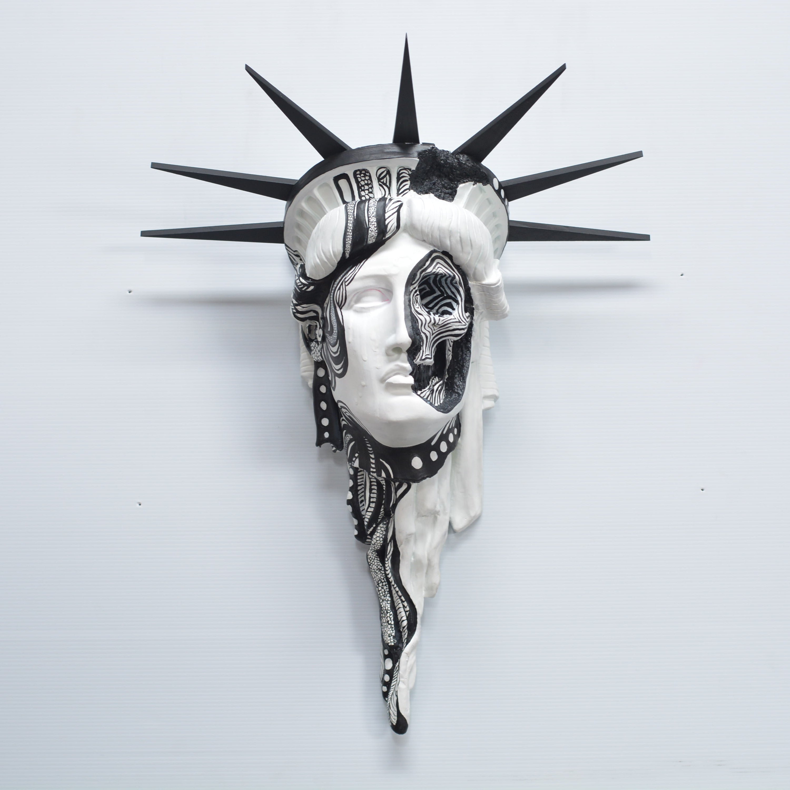 The Death of Liberty Wall Mount - Fragments of Liberty [EXPERIMENTAL PAINT]