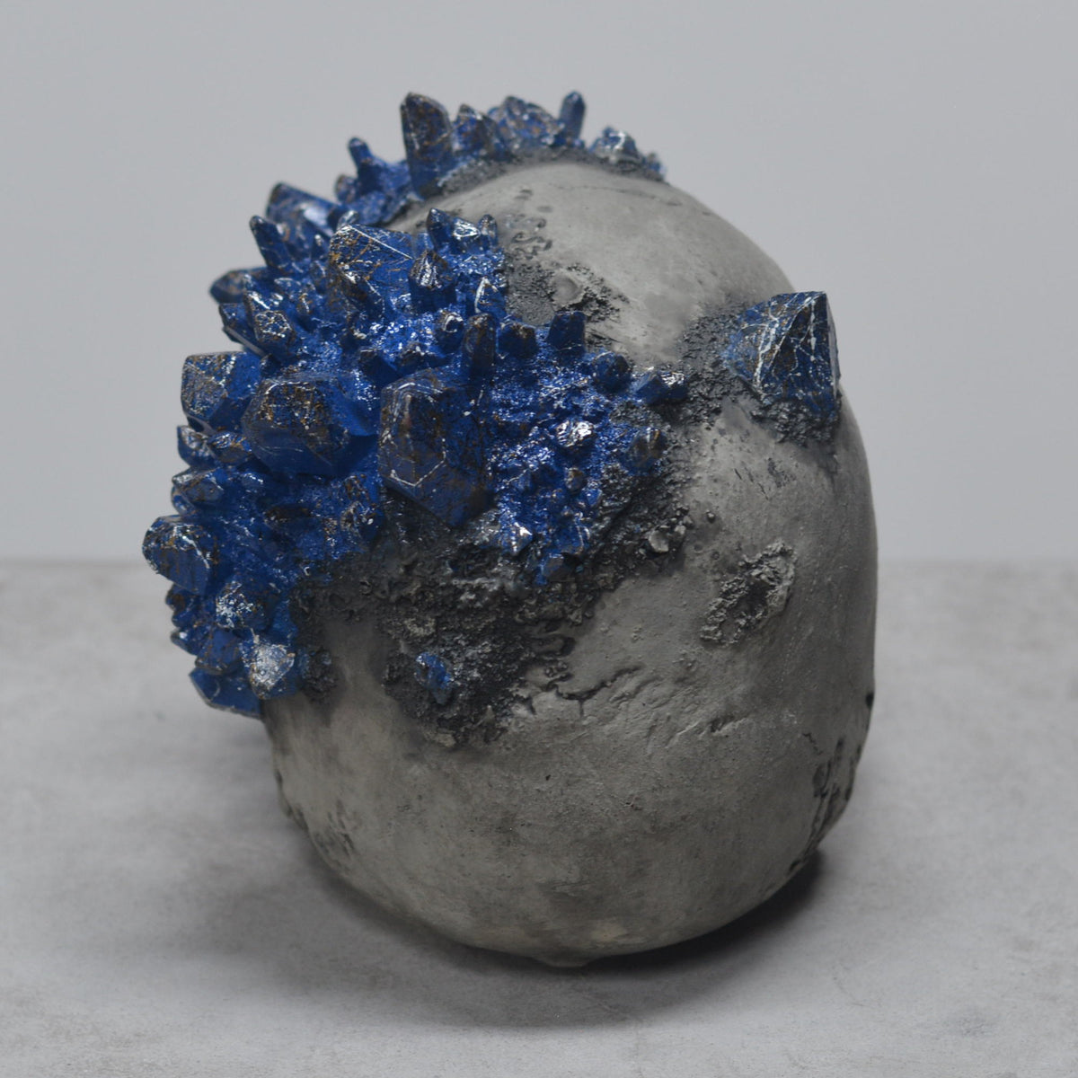 Amethyst Skull - Lapis Lazuli