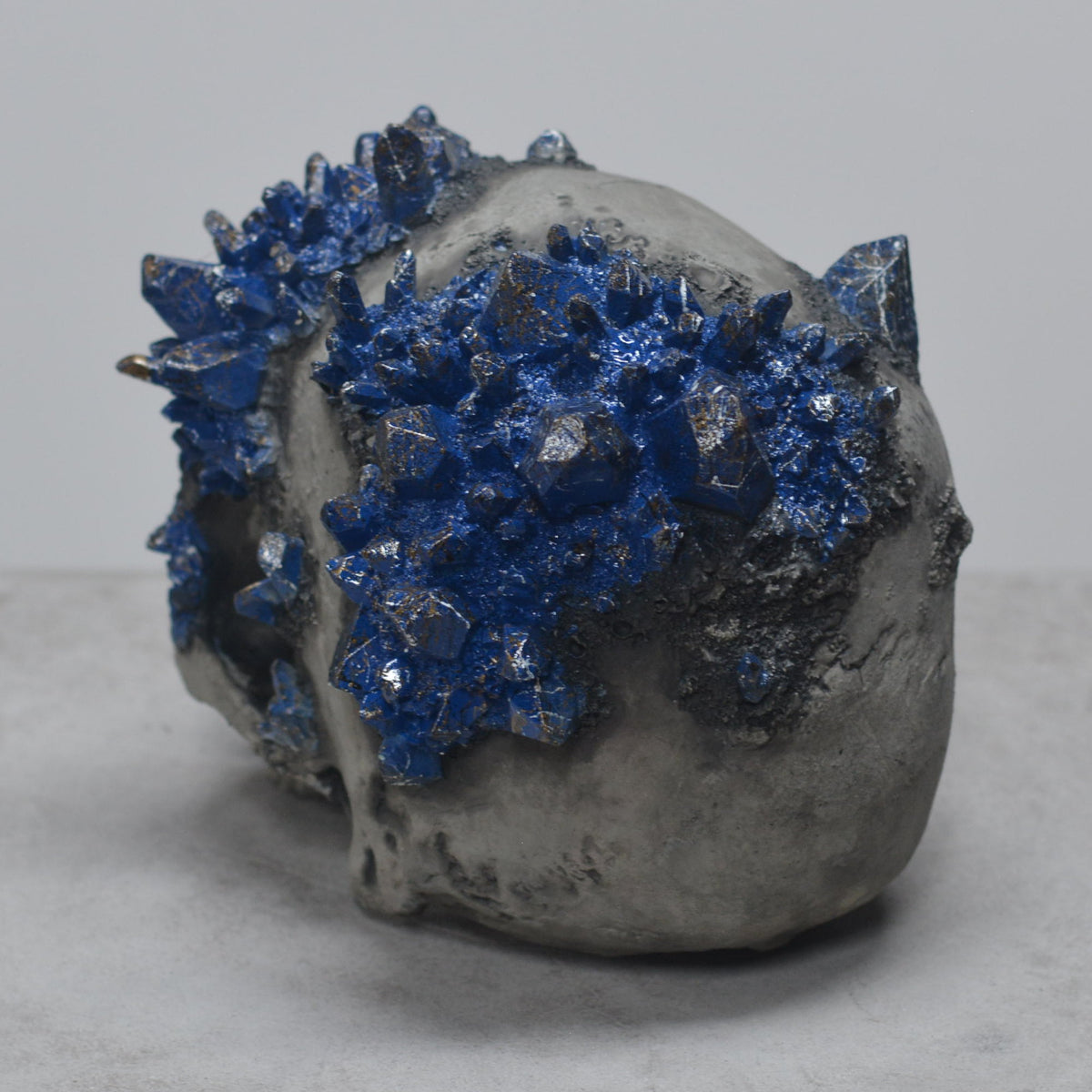 Amethyst Skull - Lapis Lazuli