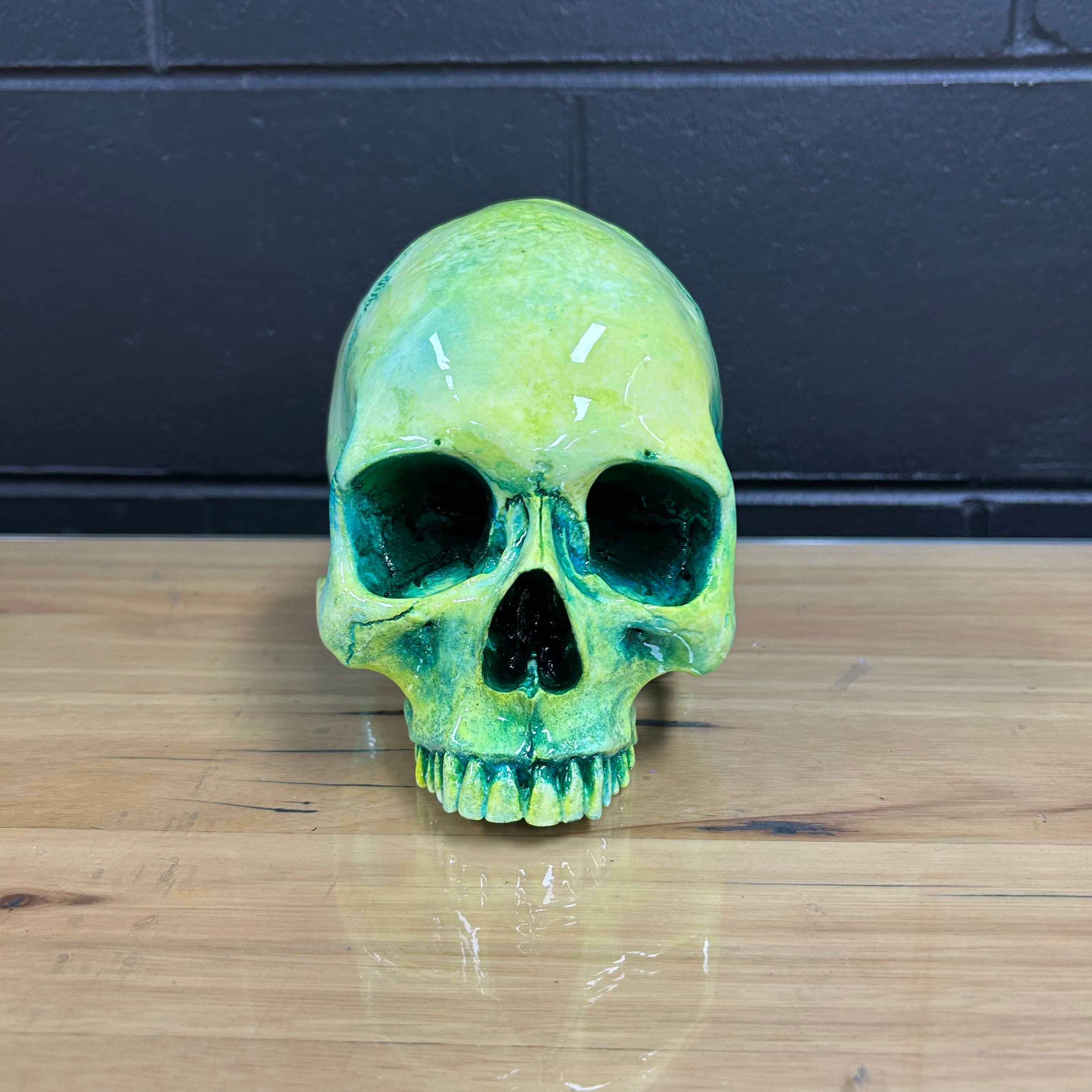 Human Skull Vat of Acid [TEST PAINT 2]