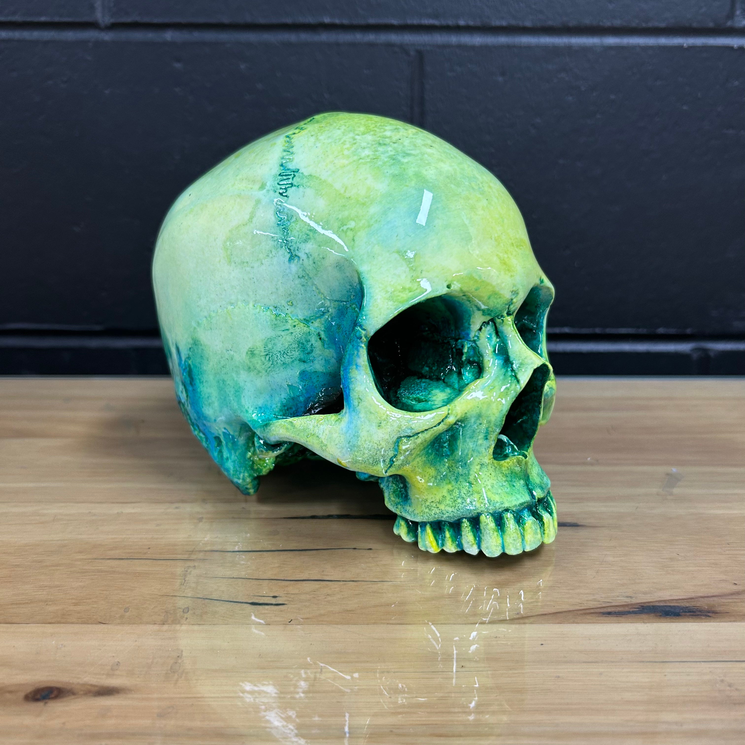 Human Skull Vat of Acid [TEST PAINT 2]