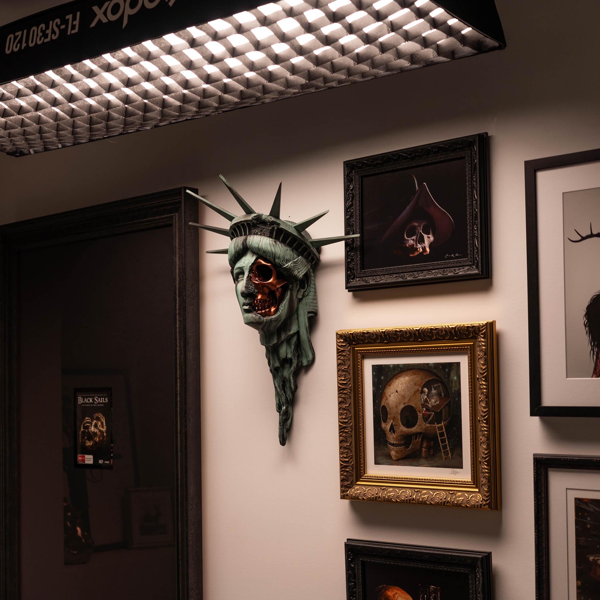 The Death of Liberty Wall Mount